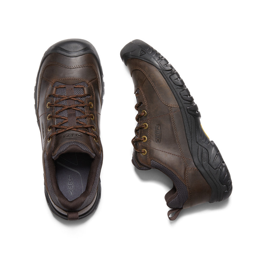 Men's Targhee III Oxford Wide Shoe - Dark Earth/Mulch | Comfortable & Durable Hiking Shoes for Outdoor Adventures & Daily Wear