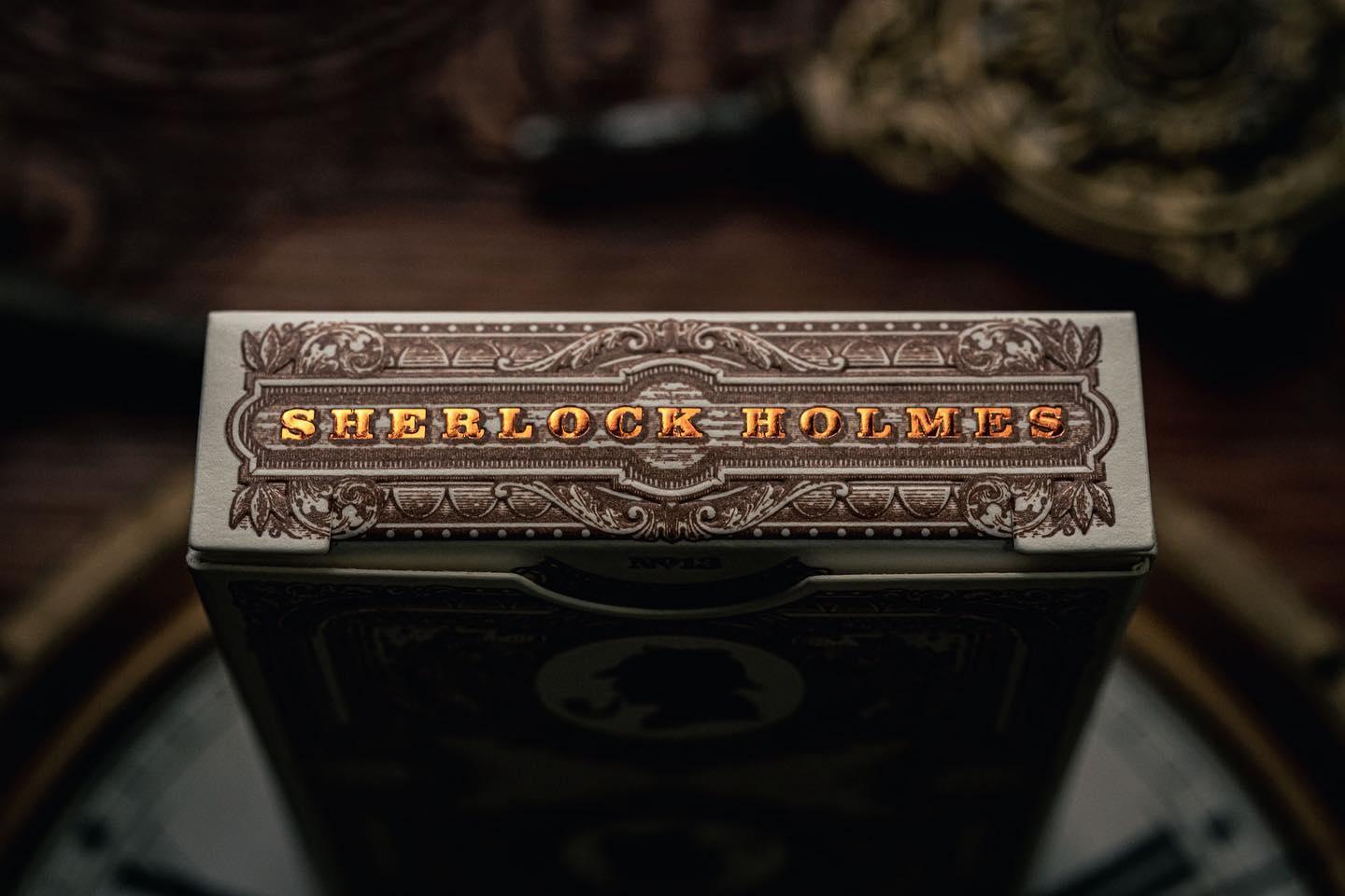 Sherlock Holmes Playing Cards - Premium Deck by Kings Wild Project - Perfect for Poker, Magic Tricks & Collectors