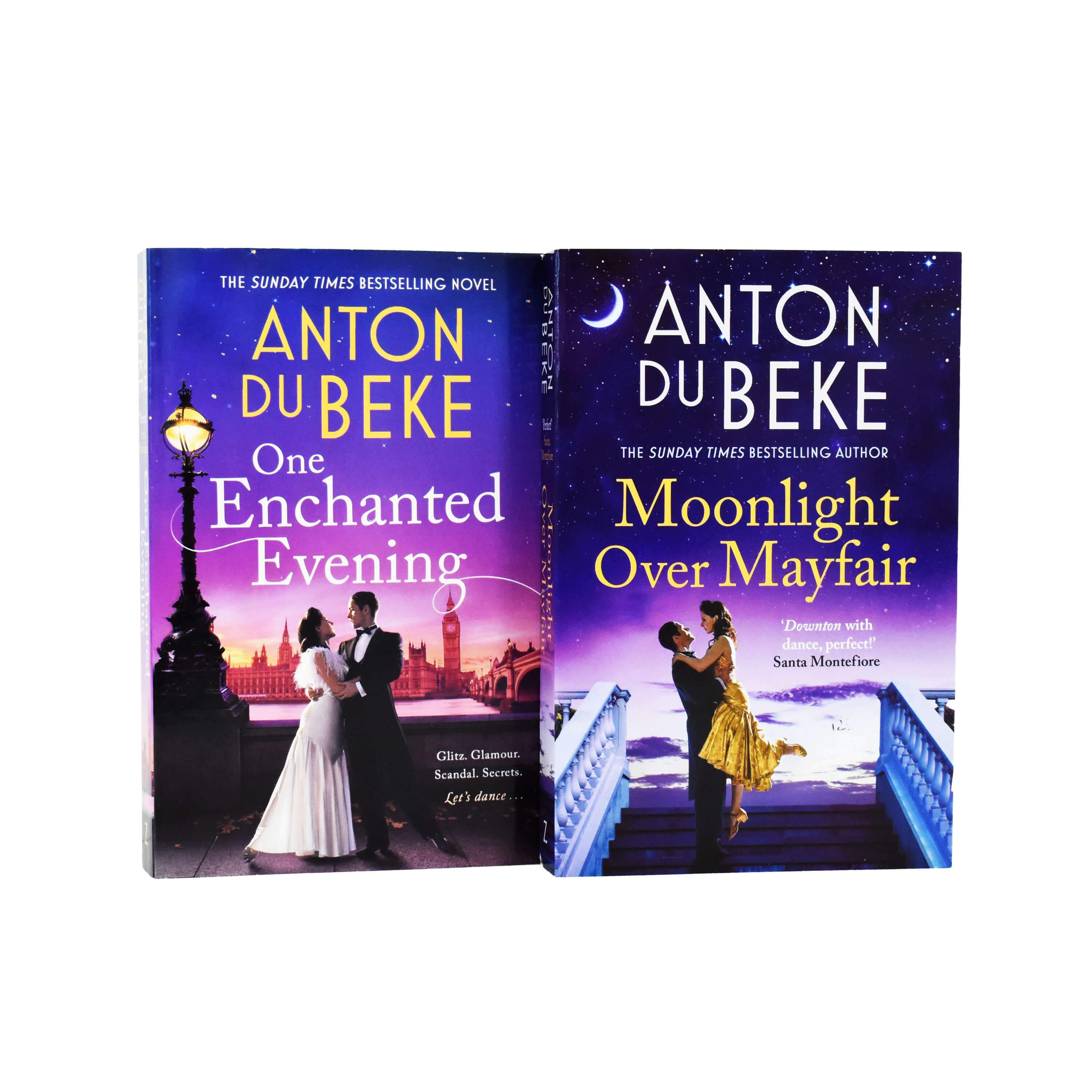 Anton Du Beke 2 Book Set: One Enchanted Evening & Moonlight Over Mayfair - Adult Romance Paperback Novels for Book Clubs & Cozy Reading