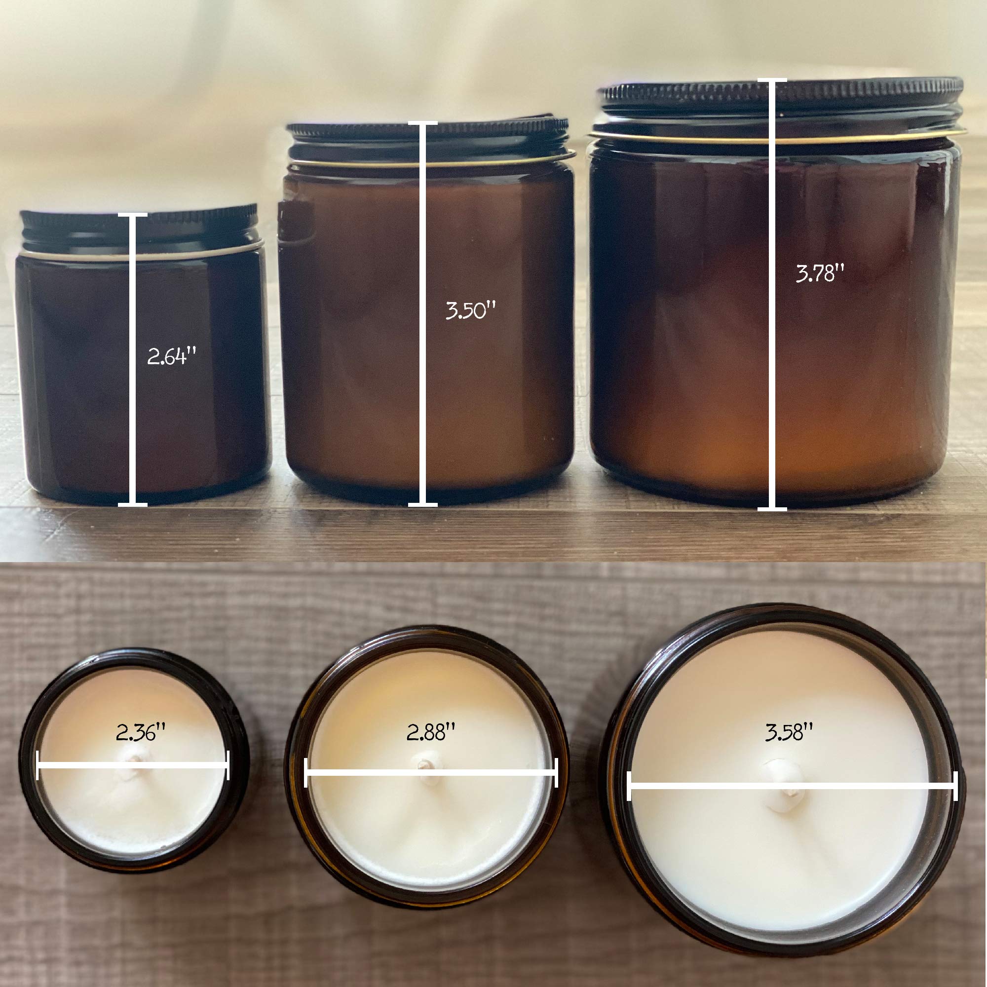 Snarky Soy Wax Candle - Amber Jar Scented Candle for Adults | Made in USA | Perfect for Relaxation & Humor