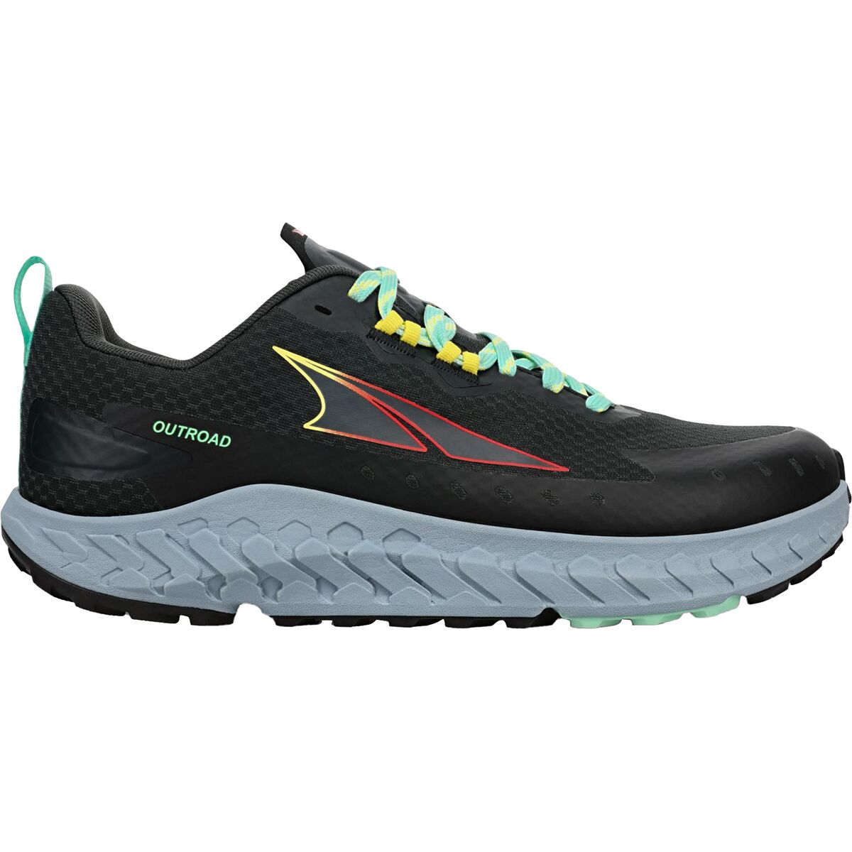 **Men's Altra Outroad Trail Running Shoes - Dark Gray/Blue - Size 8.5 D Medium - Lightweight & Durable for Hiking, Jogging & Outdoor Adventures**