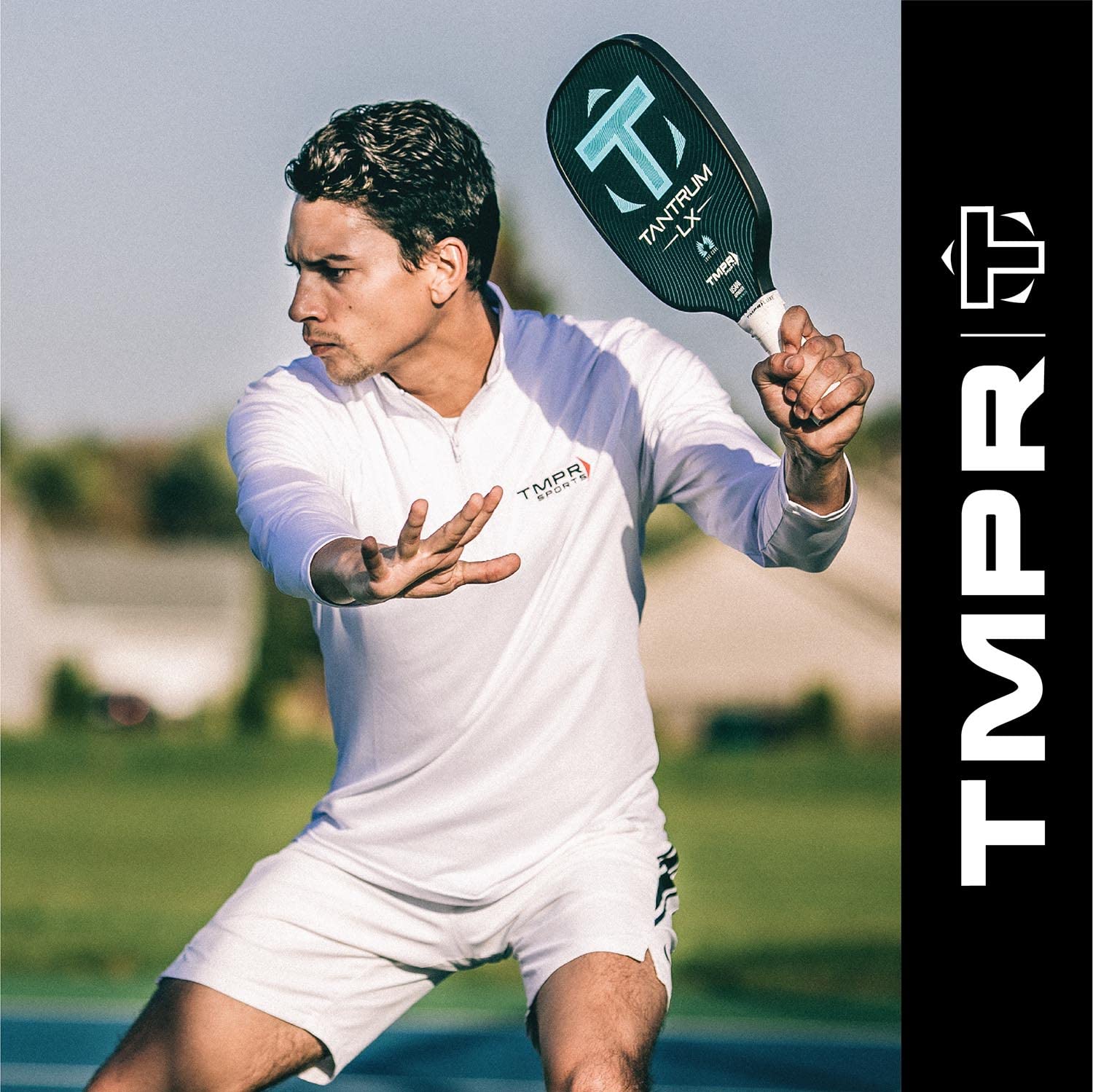Premium Fiberglass Pickleball Paddle - USAPA Approved with 16mm Honeycomb Polymer Core for Power & Control | Aerodynamic Design for Larger Sweet Spot & Soft Impact | Perfect for Tournaments, Recreational Play & Outdoor Sports
