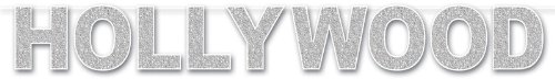 Bulk Glittered Hollywood Party Streamers - Pack of 12 | Perfect for Birthday Celebrations, Baby Showers & Wedding Decorations