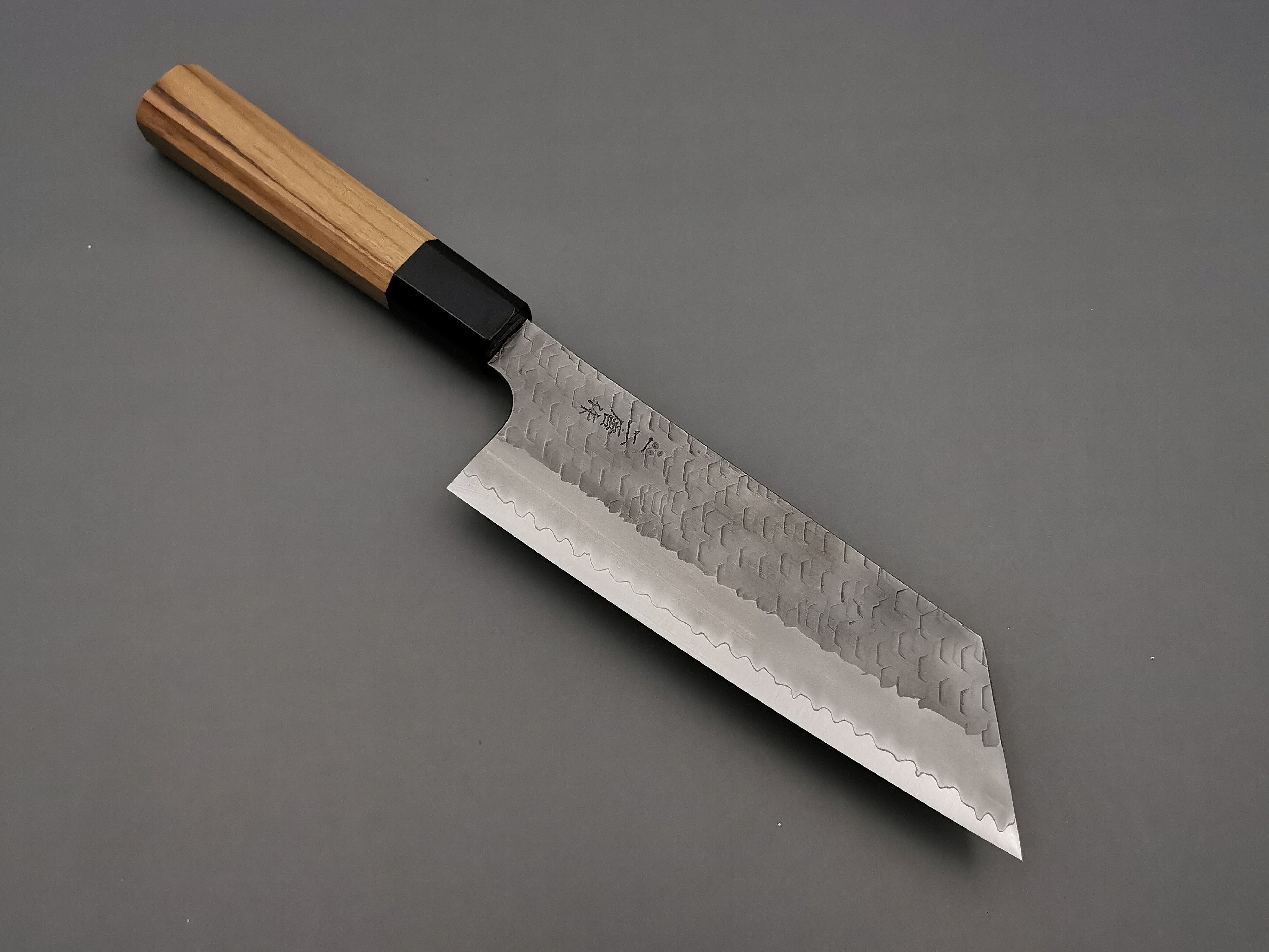 Premium Nigara Hamono SG2 Tsuchime Nakiri Knife - Japanese Damascus Steel Vegetable Chopper for Professional Chefs & Home Cooking - Perfect for Slicing, Dicing & Precision Vegetable Prep