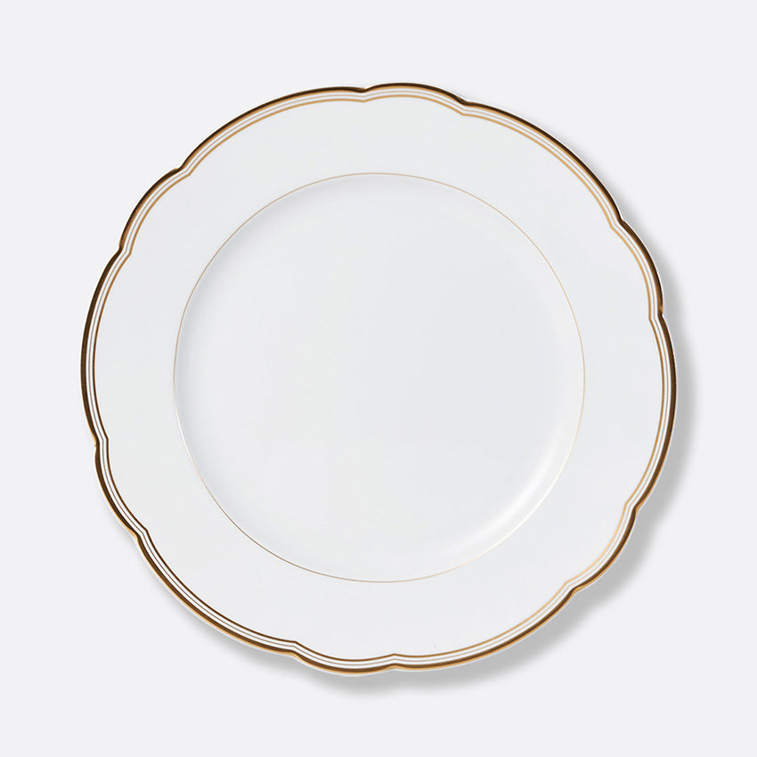 Bernardaud Pompadour Plate - Elegant French Porcelain Dinner Plate for Fine Dining & Special Occasions | Perfect for Weddings, Anniversaries & Luxury Table Settings