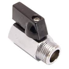 3/8 Inch Male to Female Sphere Valve - Brass Ball Valve for Water, Gas & Air - Perfect for Plumbing, HVAC & Industrial Applications