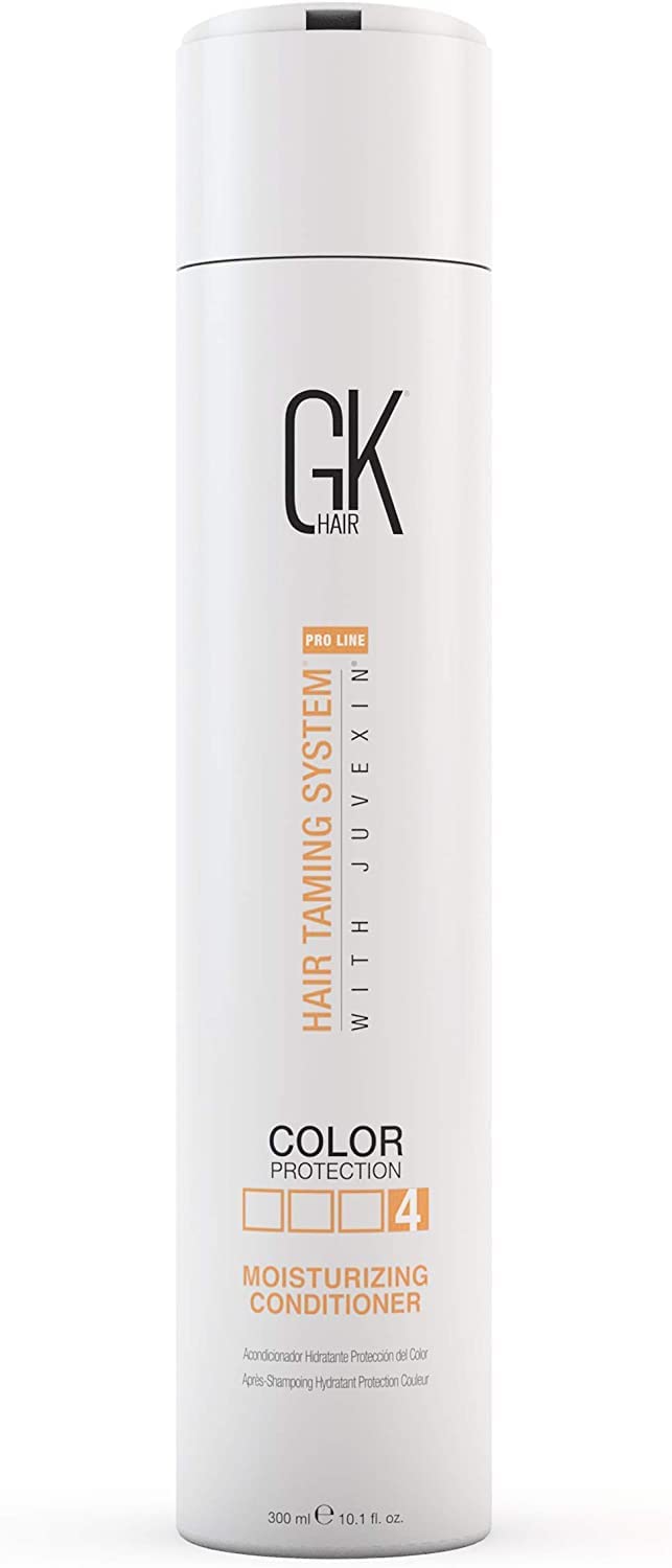 GK Hair Global Keratin Moisturizing Shampoo & Conditioner Set 1000ml with Leave-in Spray 120ml - Repair Dry Damaged Hair for Smooth Silky Strands | Salon Quality Hair Care for Daily Use & Professional Styling