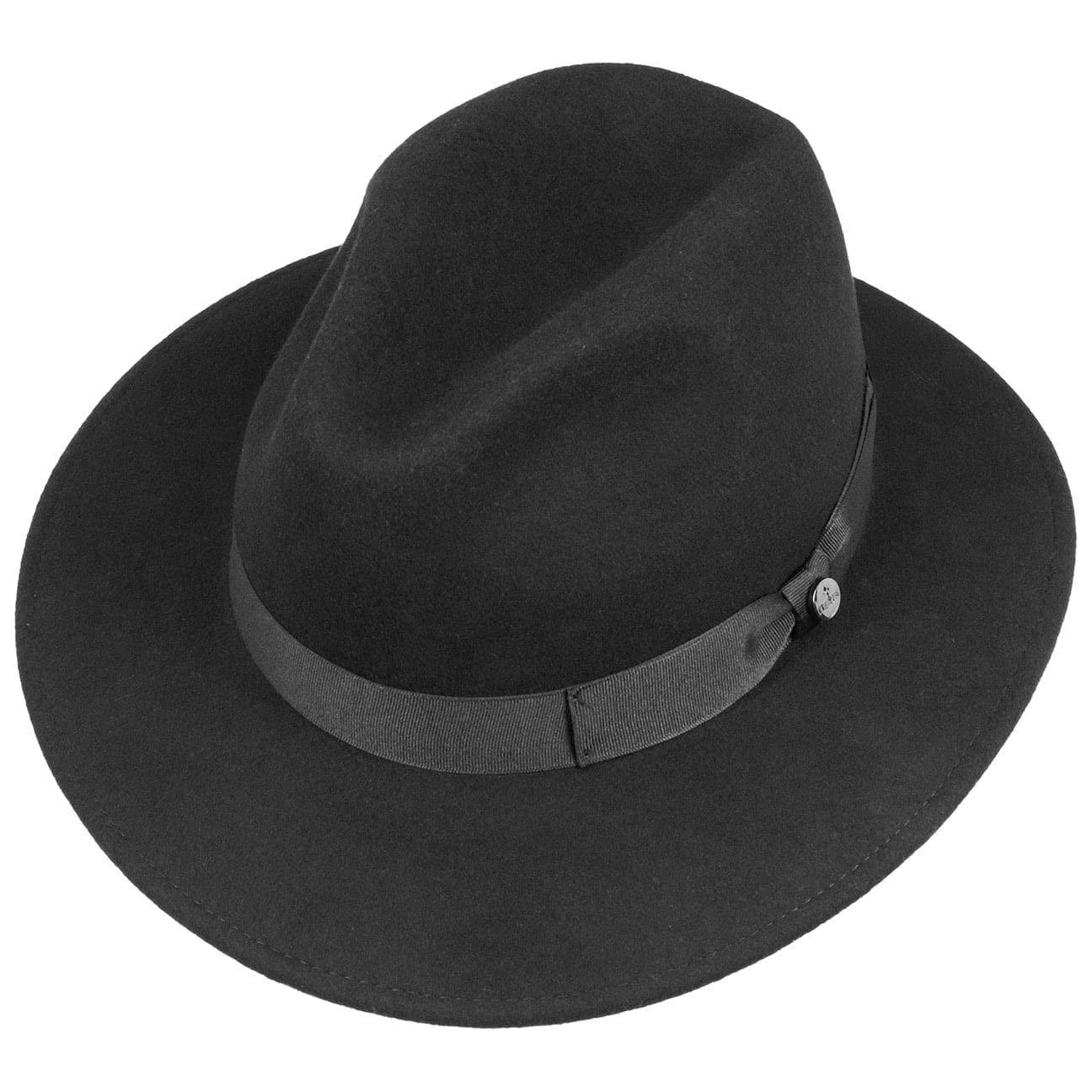 Lierys Chicago II Wool Felt Hat for Women & Men - Italian-Made Winter Fedora Hat for Outdoor Activities, Travel & Fashion
