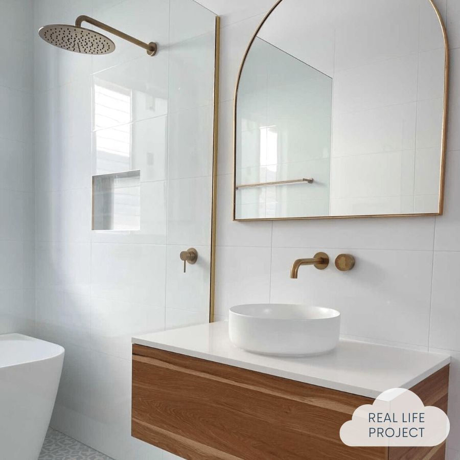 Premium Gloss White Ceramic Tile - 12x12 Inch High-Gloss Finish for Kitchen Backsplash, Bathroom & Shower Walls - Waterproof & Easy to Clean