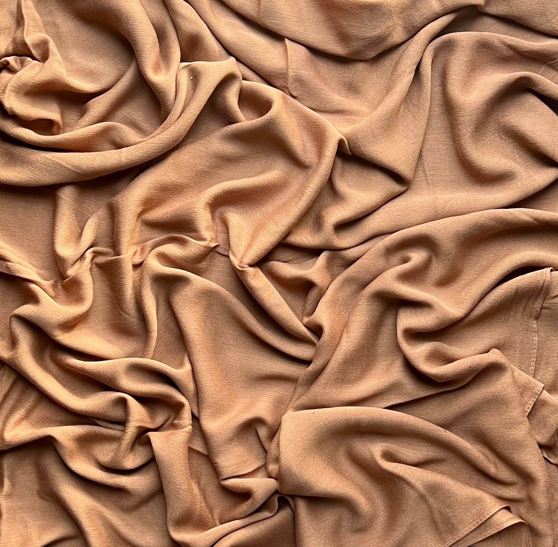 Rayon Hijab Scarf - Soft & Breathable Chestnut Brown Shawl for Women - Perfect for Daily Wear, Prayer, and Special Occasions