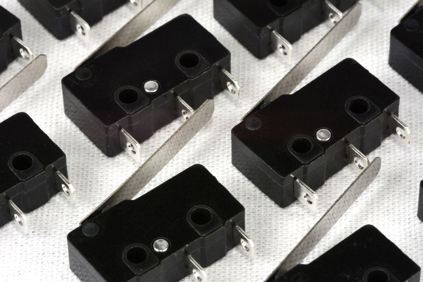 TEMCo 100-Piece Micro Limit Switch Lever Arm Kit - SPDT Snap Action Switches for Industrial Automation & Robotics (Perfect for CNC Machines, 3D Printers & Electronic Projects)