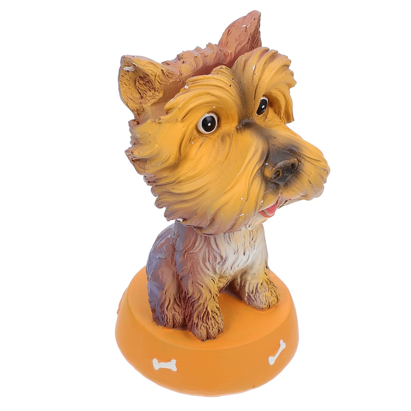 Wakauto Animal Eyeglass Holder - Resin Puppy Figurine Dog Glasses Stand for Sunglasses & Reading Glasses - Stylish Home Decor & Sunglasses Organizer - Perfect for Bedroom, Office, and Entryway Display