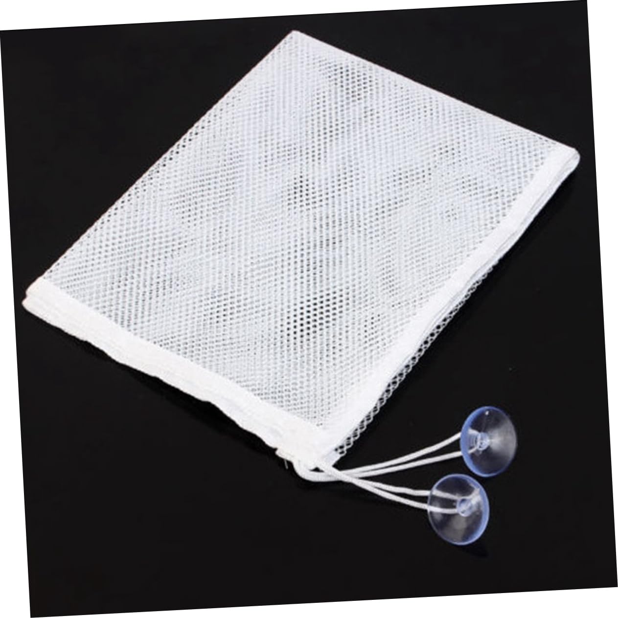 VICASKY 3-Pack White Bath Toy Storage Bags - Waterproof Mesh Organizer for Bathroom, Shower & Kids Toys - Hanging Net Container for Bath Accessories, Soap & Sponges (Perfect for Baby Bath Time & Home Organization)