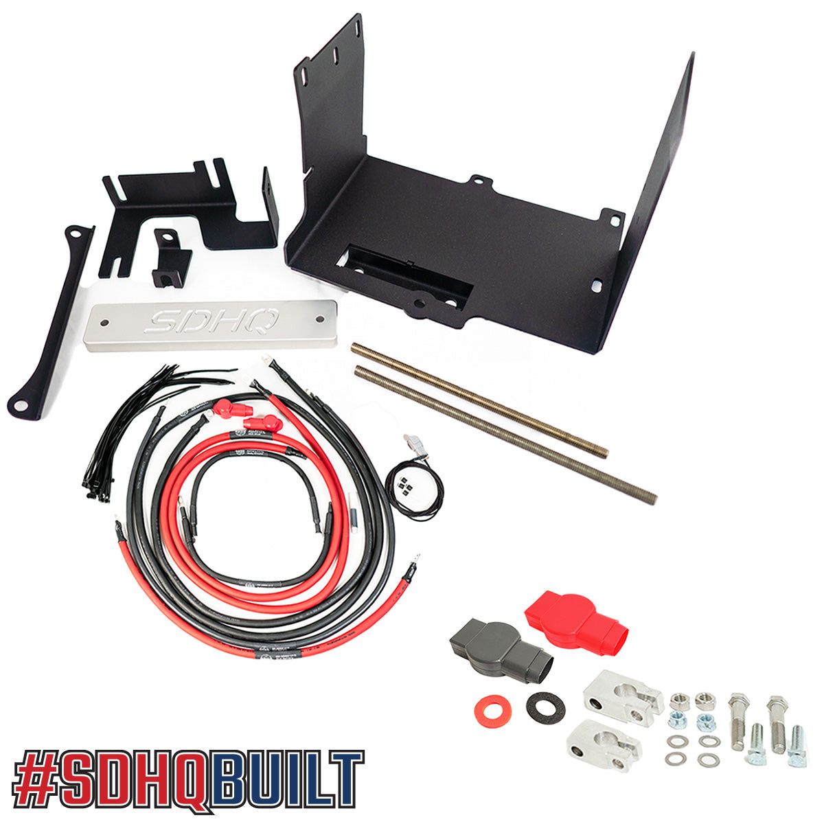 10-24 Toyota 4Runner SDHQ Built Custom Dual Battery Kit for Off-Road Adventures & Overlanding