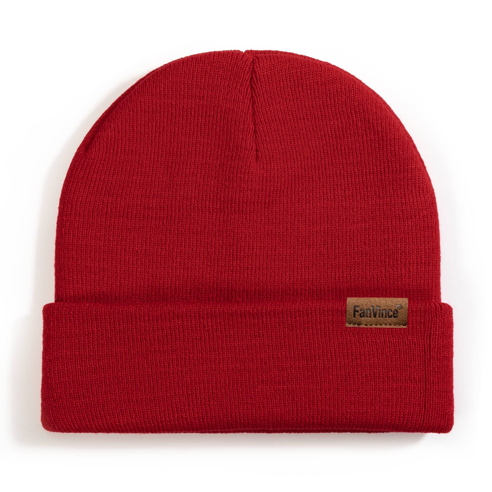 Men's Winter Thermal Cuffed Knit Beanie Hat - Warm Fleece Lined Skull Cap for Cold Weather - Unisex Gift for Him & Her - Perfect for Skiing, Snowboarding & Outdoor Activities