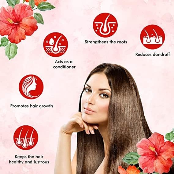 Organic Hibiscus Powder for Hair Growth & Skin Care - 100g Pure Gudhal Flower Powder - Use for Hair Masks, DIY Hair Oil, Face Packs & Herbal Tea - Promotes Healthy Hair & Glowing Skin - Perfect for Natural Beauty Routines & Ayurvedic Remedies