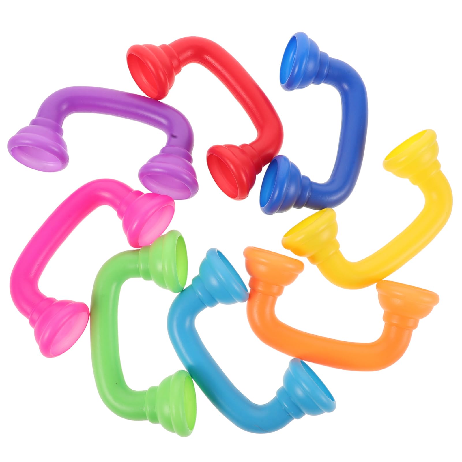 JOINPAYA 8 Pack Whisper Reading Phones for Kids - Plastic Auditory Feedback Speech Therapy Tool for Classroom & Homeschool Learning - Hear Myself Sound Phone for Children's Reading Practice