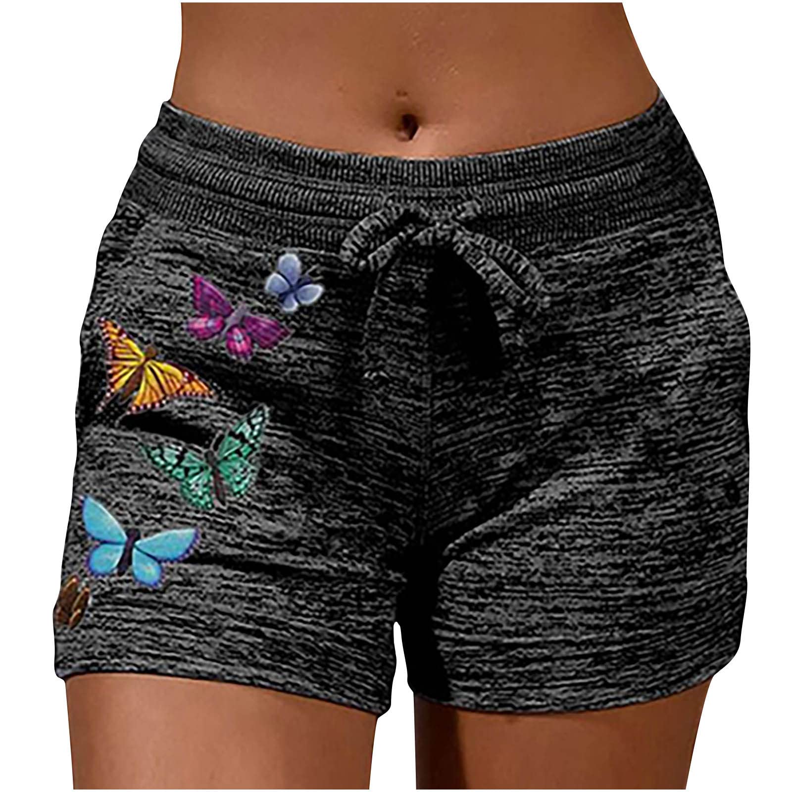 SMIDOW Women's Soft Lounge Shorts with Pockets - Comfy Summer Activewear for Yoga & Travel