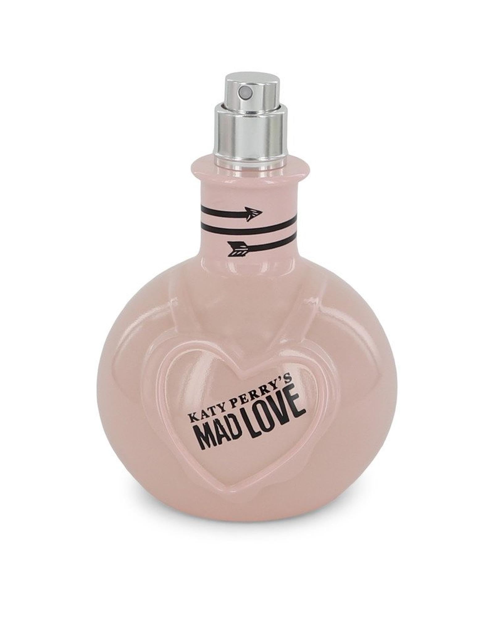 Katy Perry Mad Love Eau De Parfum Spray for Women - 3.4 oz / 100ml Tester - Floral Fruity Fragrance for Date Night, Parties & Special Occasions