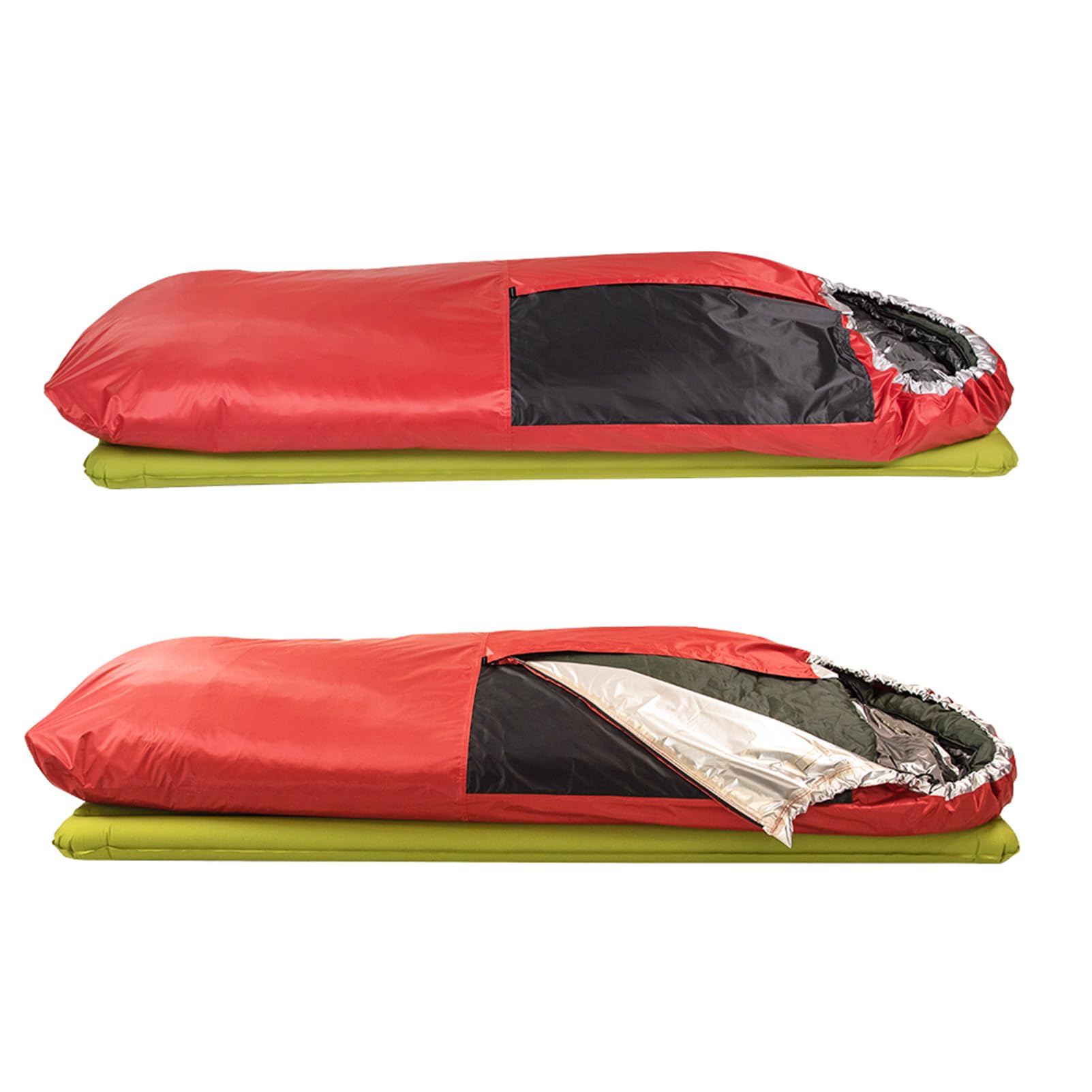 Ultralightweight Bivy Sack - Waterproof, Compact & Reusable Sleeping Bag for Camping, Hiking & Emergency Survival Gear | Perfect for Backpacking, Outdoor Adventures & Emergency Preparedness