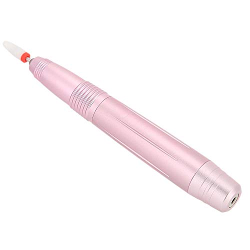 Professional Electric Nail Drill Pen - Portable Nail File & Polisher for Manicures, Pedicures & Nail Art | Perfect for Home Use & Nail Salons (Pink) | DIY Nail Care & Salon-Quality Results