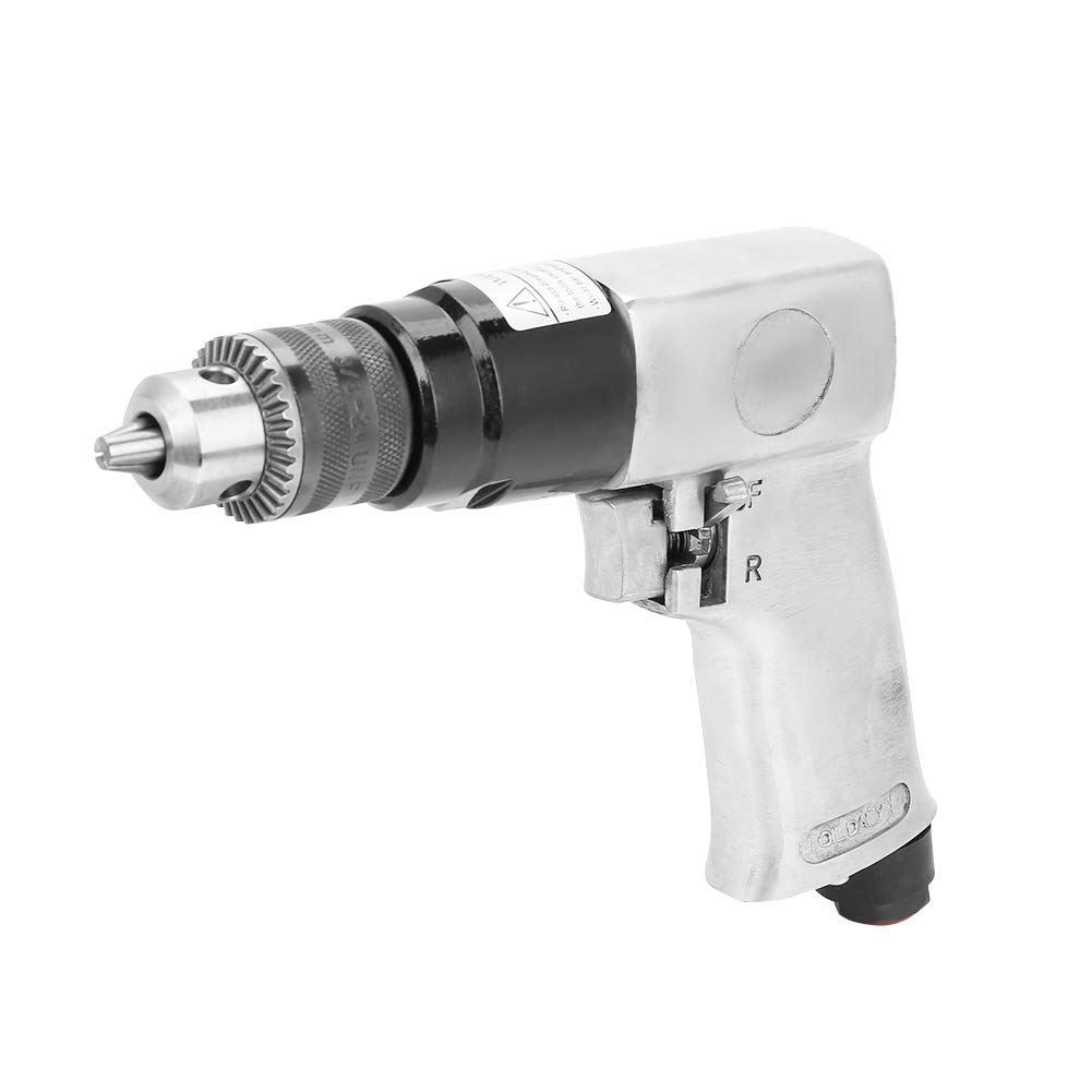 High-Speed 1700RPM Reversible Air Drill for Metal & Wood Drilling