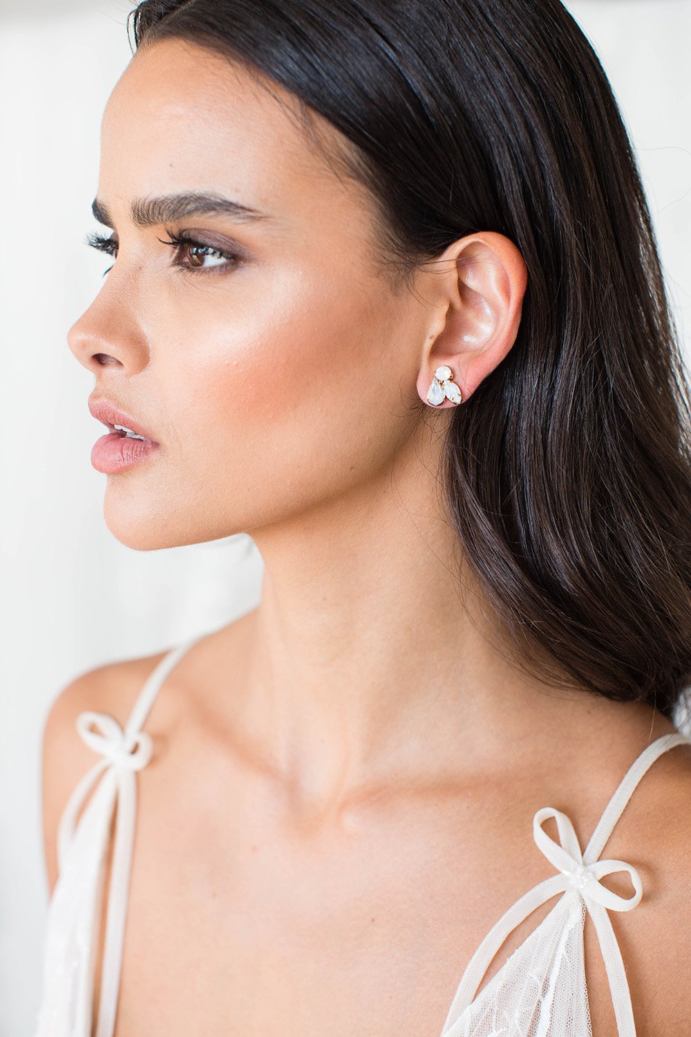 QUINN IN OPALS OR CRYSTALS - Elegant Handmade Jewelry for Women | Perfect for Weddings, Parties & Special Occasions