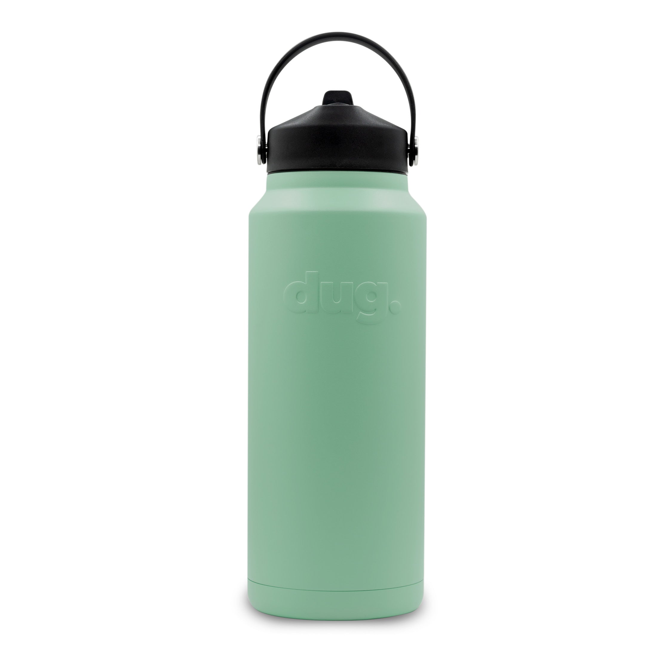 1L Insulated Water Bottle with Eucalyptus Design - Leak Proof & BPA Free - Perfect for Gym, Hiking, Travel & Everyday Hydration