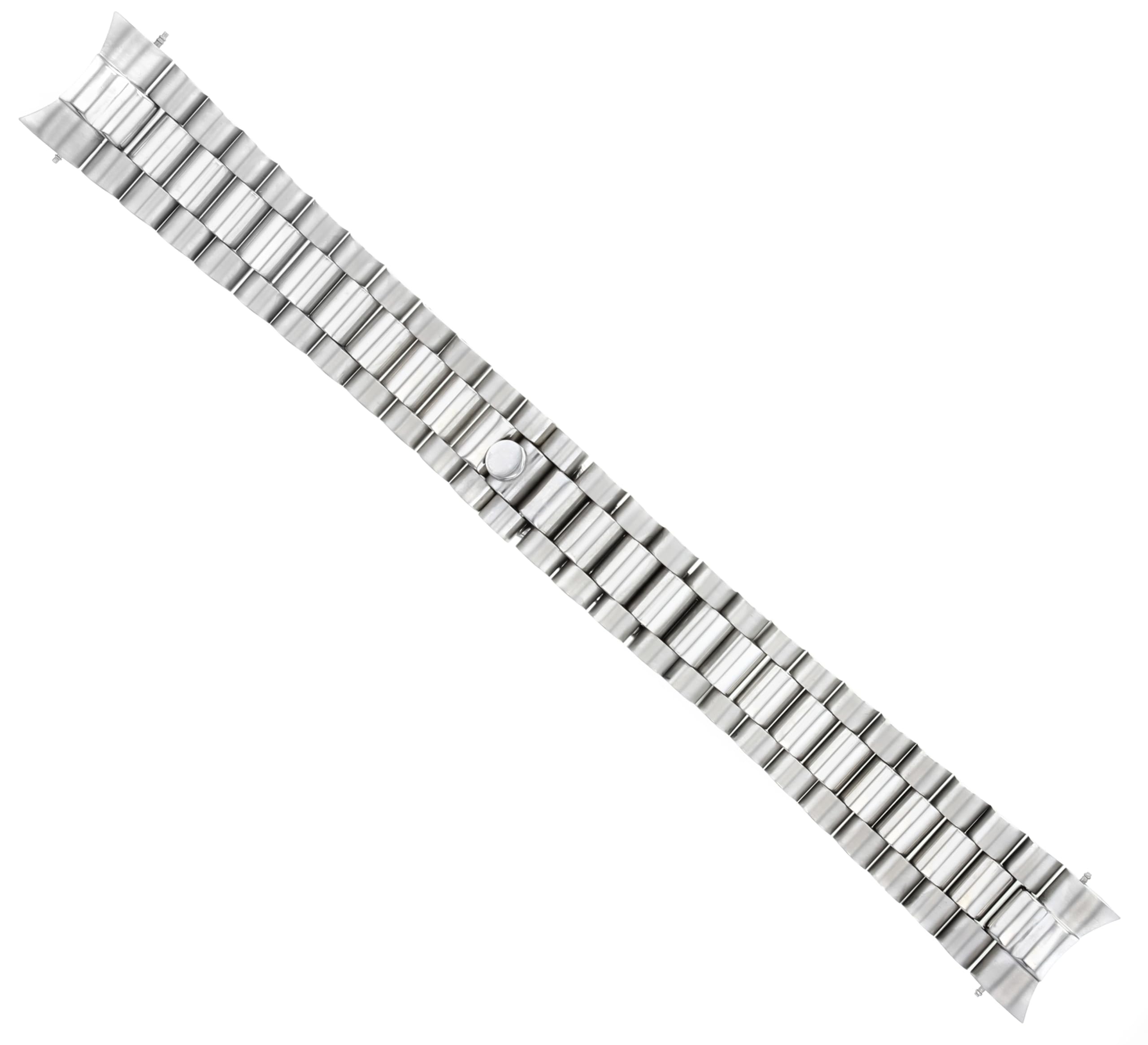 20mm Stainless Steel President Watch Band Strap for Rolex Datejust 36mm - Premium Replacement Watch Bracelet for Men & Women | Dress, Business & Everyday Wear