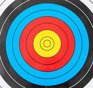 80cm High-Quality Target Face for Archery & Shooting Practice - Perfect for Indoor & Outdoor Training