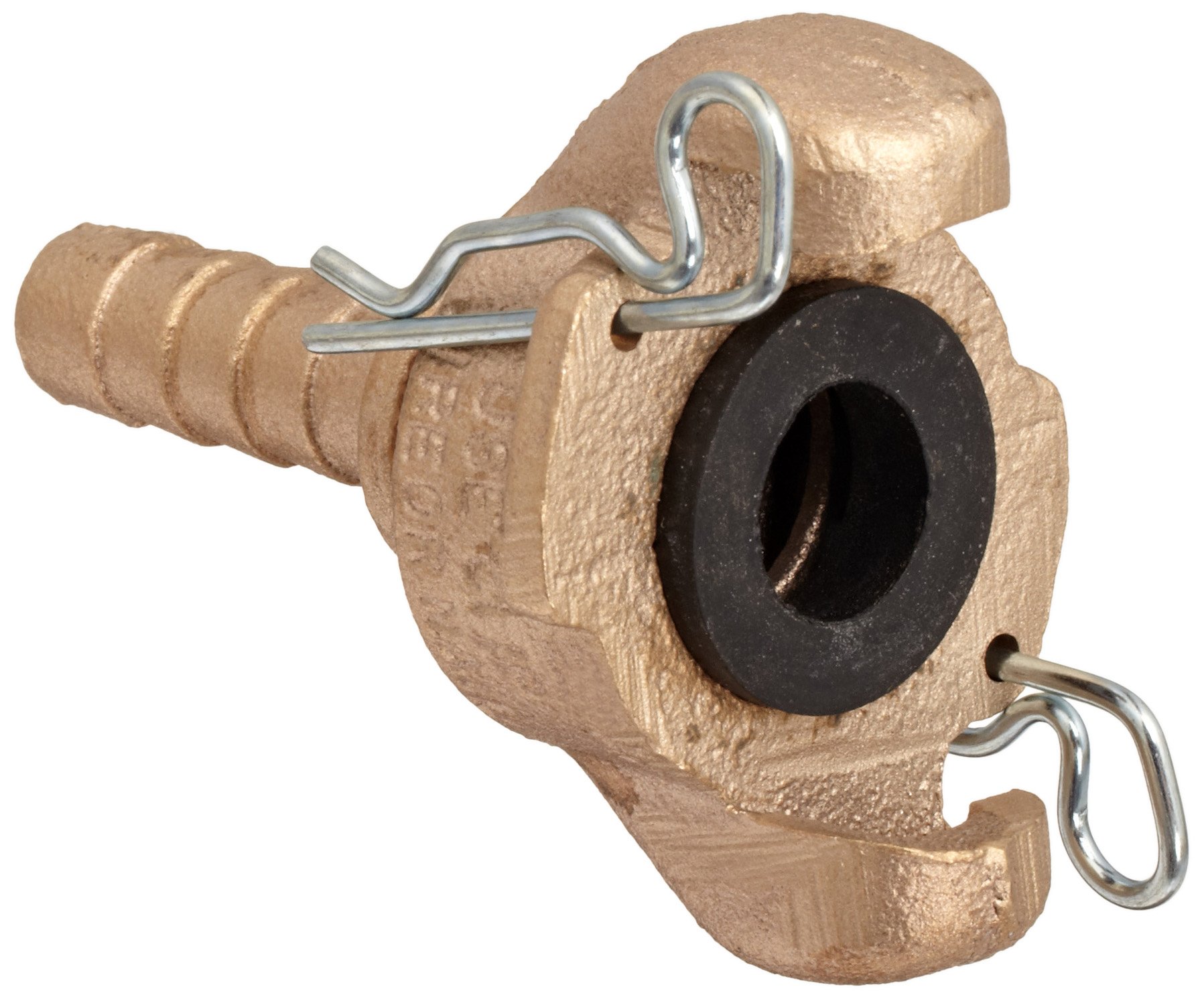 Dixon Air King AB1 Brass Air Hose Fitting - 2 Lug Universal Coupling, 1/2