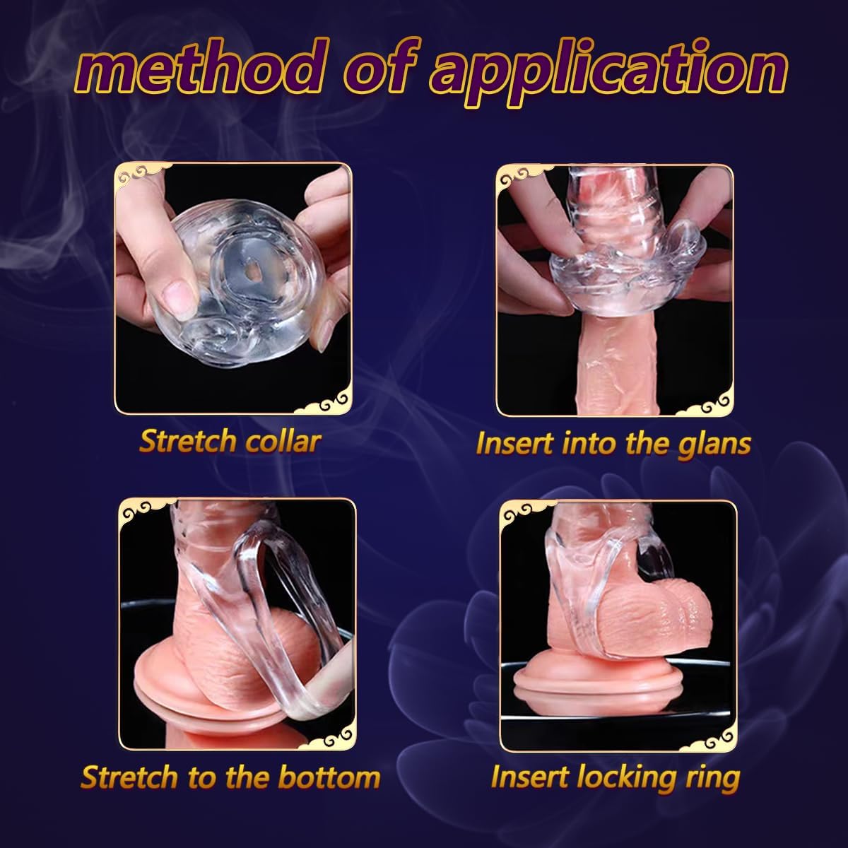 Realistic Penis Extender Sleeve - Super Thick Reusable Cock Sleeve Enhancer for Men | Girth & Length Enhancer | Adult Sex Toy for Couples Play & Solo Pleasure | Perfect for Spicing Up Your Sex Life & Enhancing Intimacy