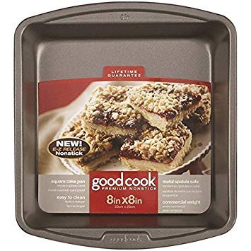 Nonstick 8x8 Inch Square Pancake Pan - Perfect for Baking, Cooking Breakfast & Desserts at Home