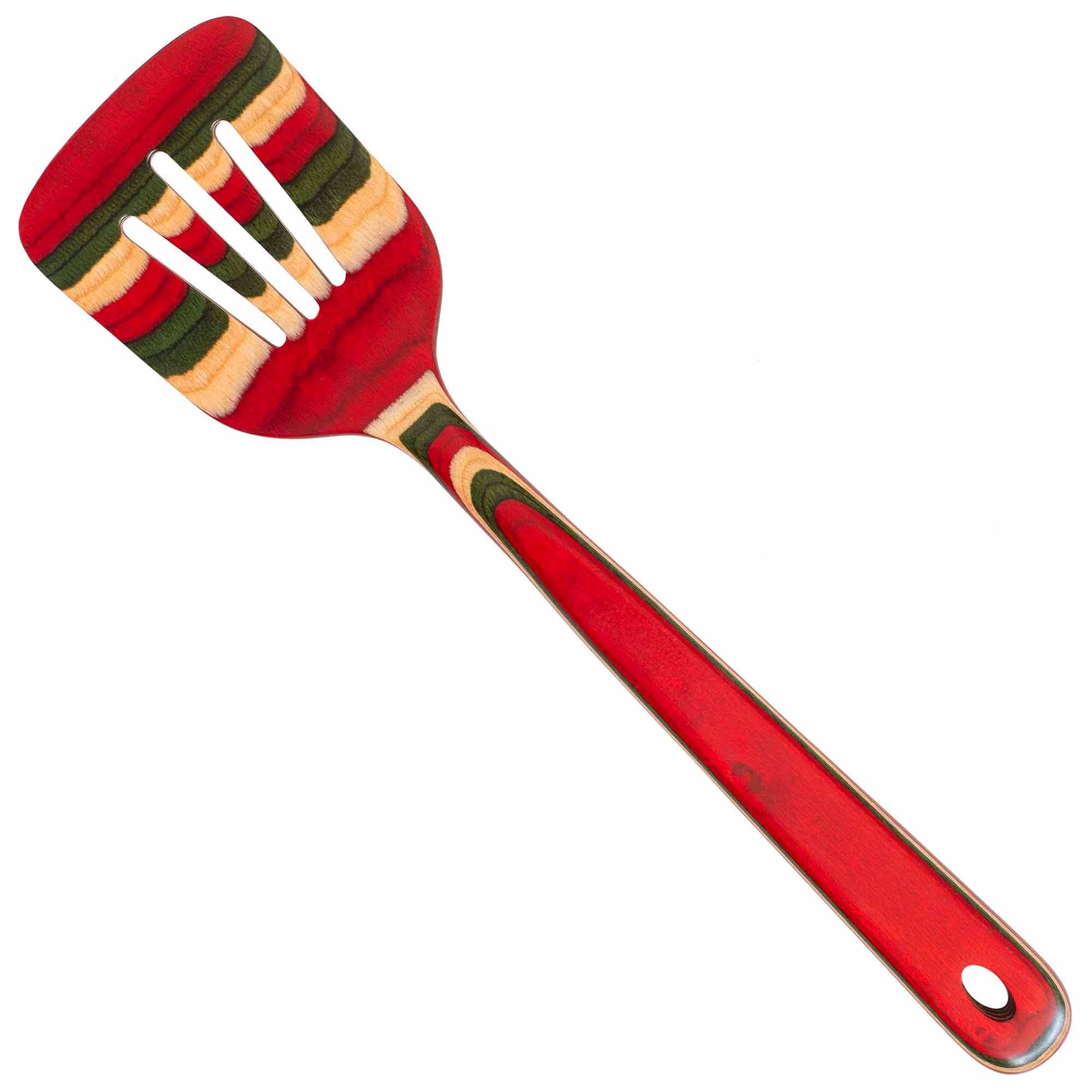 Baltique® North Pole Collection Slotted Spatula - 12.5 Inch Non-Stick Turner for Baking, Cooking & Serving - Perfect for Pancakes, Cookies & Grilling