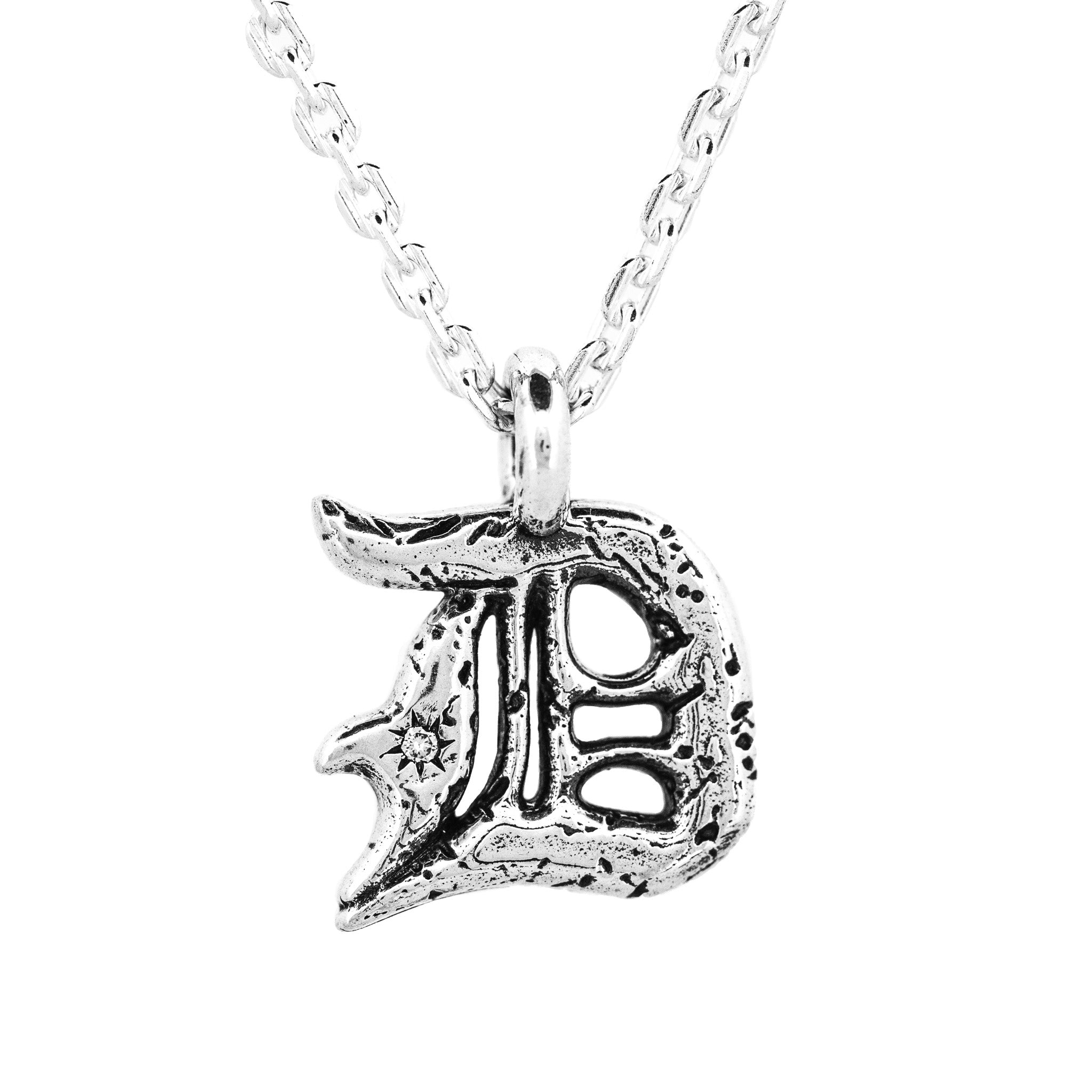 Alphabet Letter Necklace - Sterling Silver Pendant Jewelry for Women - Perfect Gift for Birthday, Anniversary & Everyday Wear
