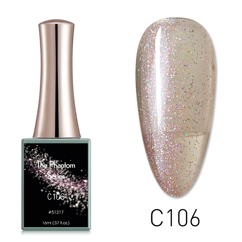 BELLE GAGA™ CANNI Gel Nail Polish Set - 16ml Soak Off LED UV Nail Gel for Salon & Home Manicure (Color C106) | Long Lasting Nail Art Polish for DIY, Professional Nail Designs & Special Occasions