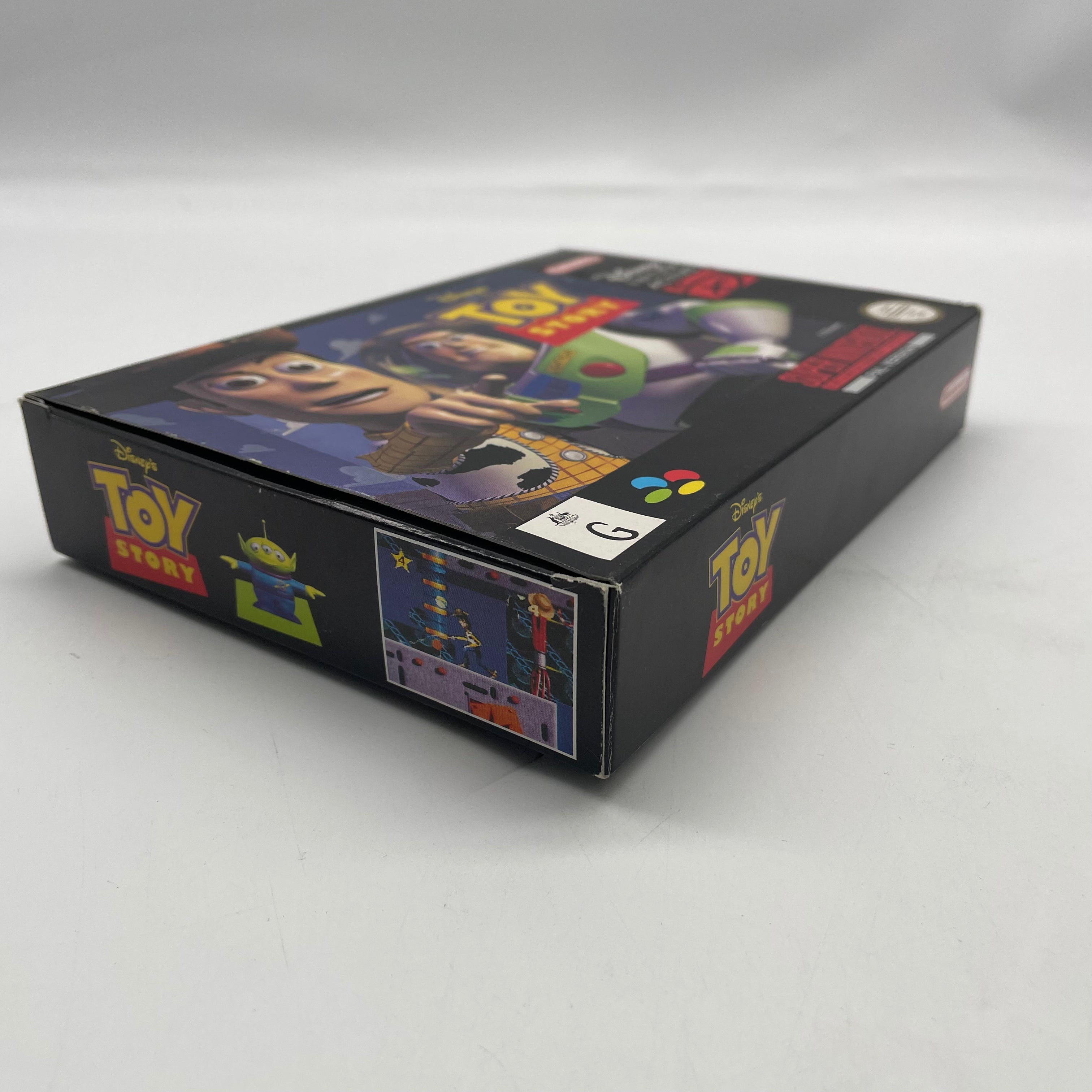 Original Disney Toy Story SNES Game Complete in Box - Retro Nintendo Entertainment System Classic for Collectors & Gamers - Perfect for Nostalgic Gaming & Display