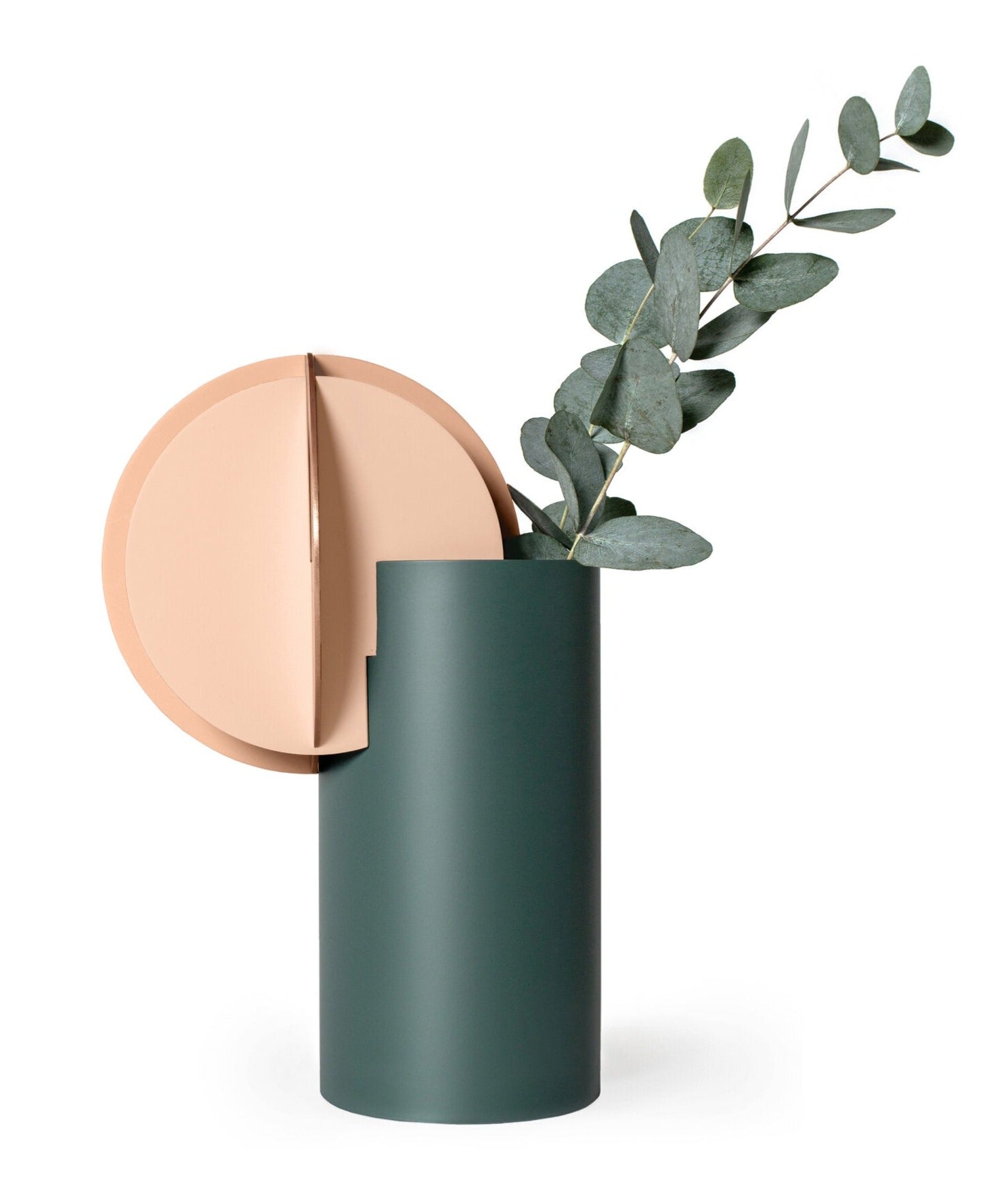 Noom Delaunay Vase CS10 - Modern Ceramic Home Decor for Living Room, Bedroom & Office - Elegant Flower Vase for Centerpieces, Wedding Decor & Interior Design