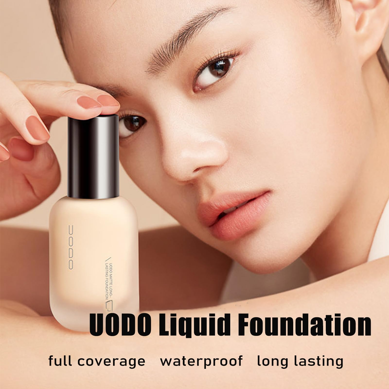 UODO Liquid Foundation - Hydrating Lightweight & Matte Long-Lasting Makeup for Flawless Coverage | Perfect for Daily Wear, Special Occasions & Professional Makeup Looks