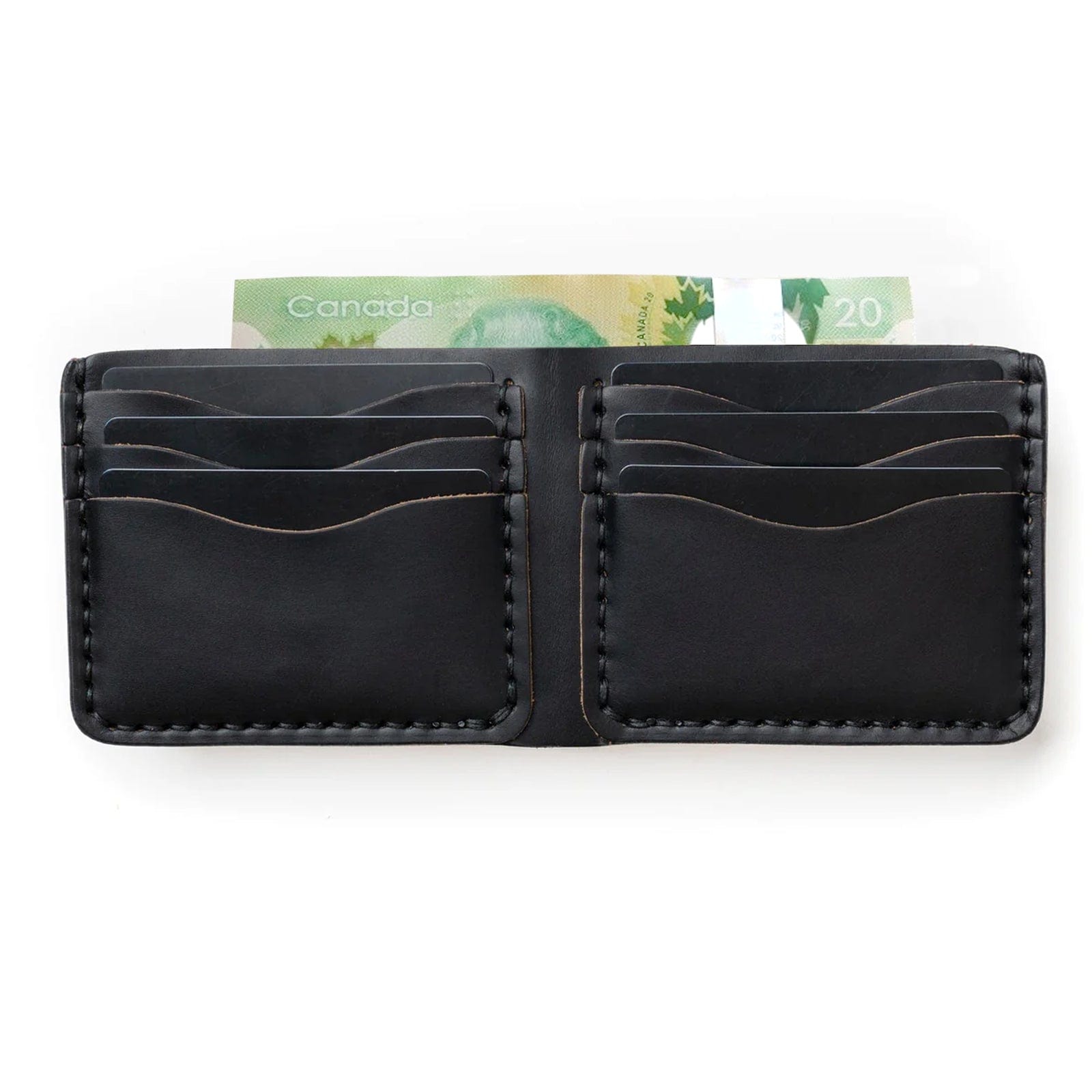 Genuine Leather Bifold Wallet for Men - Slim RFID Blocking Credit Card Holder with ID Window - Perfect for Everyday Use, Travel & Business
