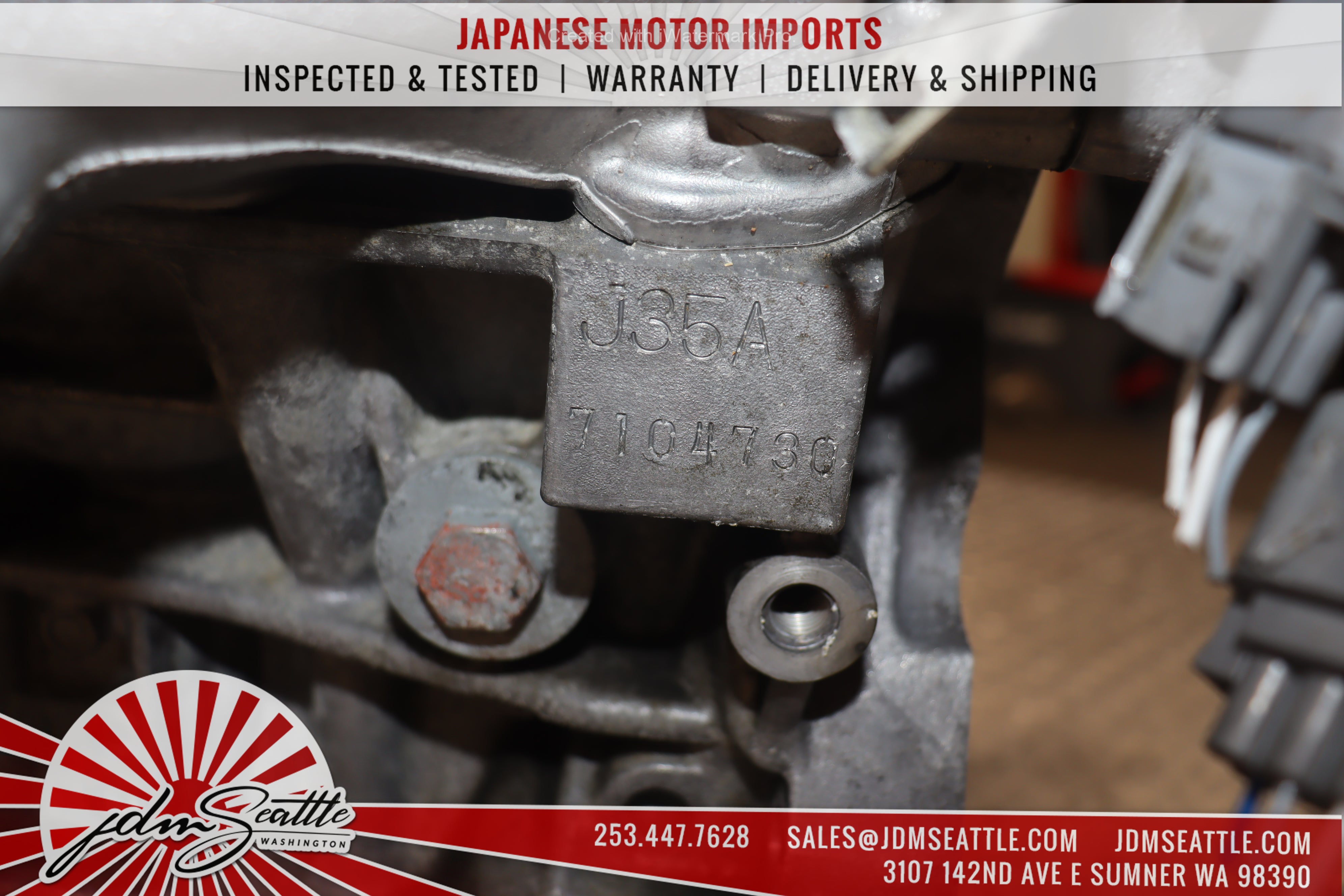 JDM J35A SOHC VTEC 3.5L Engine for 2003-2006 Acura MDX, 2005-2008 Acura RL & 2006-2008 Honda Ridgeline - Replacement Motor for Performance & Reliability
