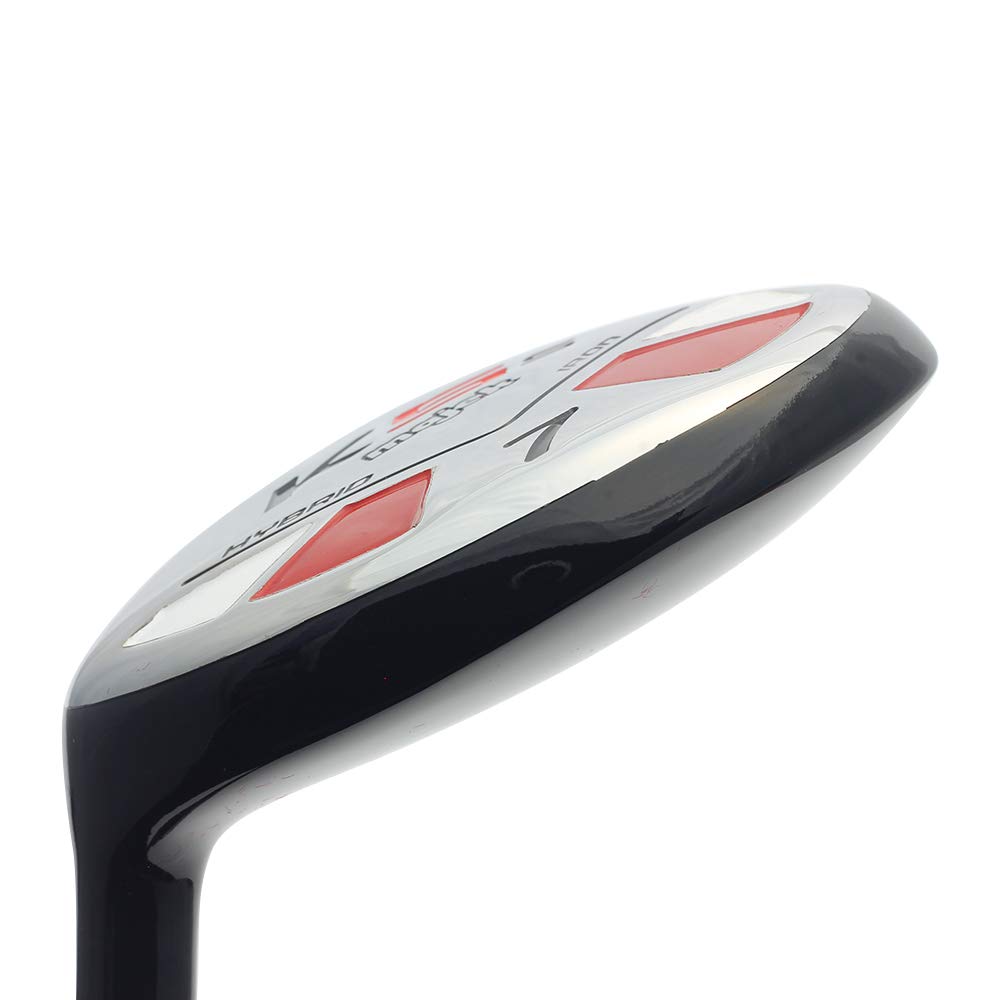 Left Handed Women's Golf Hybrid Club #7 - Senior Petite (55+ Years) with Arthritic Grip | Lightweight Utility Iron for Short Players (5' to 5'3