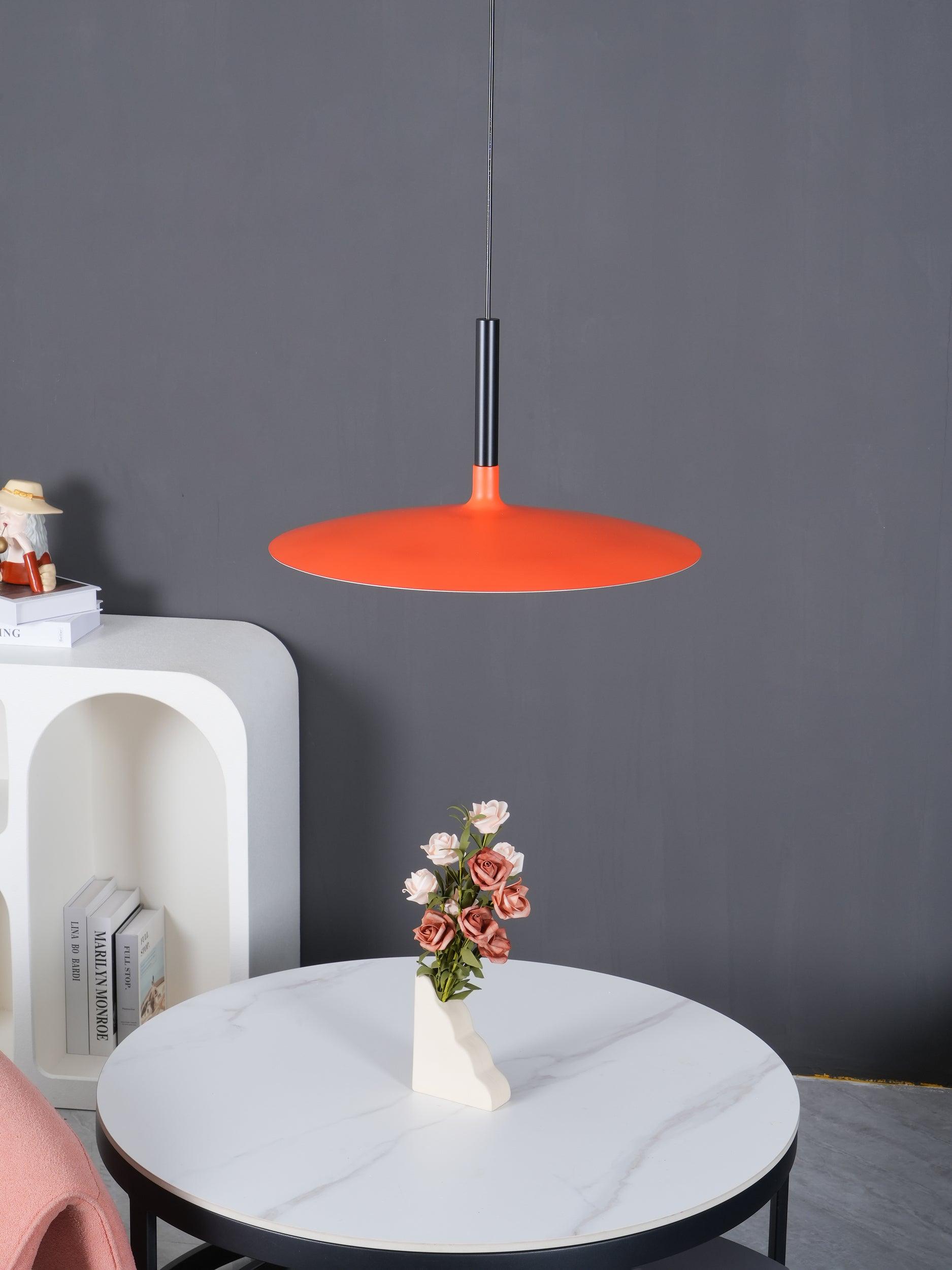 Aplomb Modern Metal Pendant Light - Industrial Style Ceiling Hanging Lamp for Kitchen Island, Dining Room & Bedroom Lighting