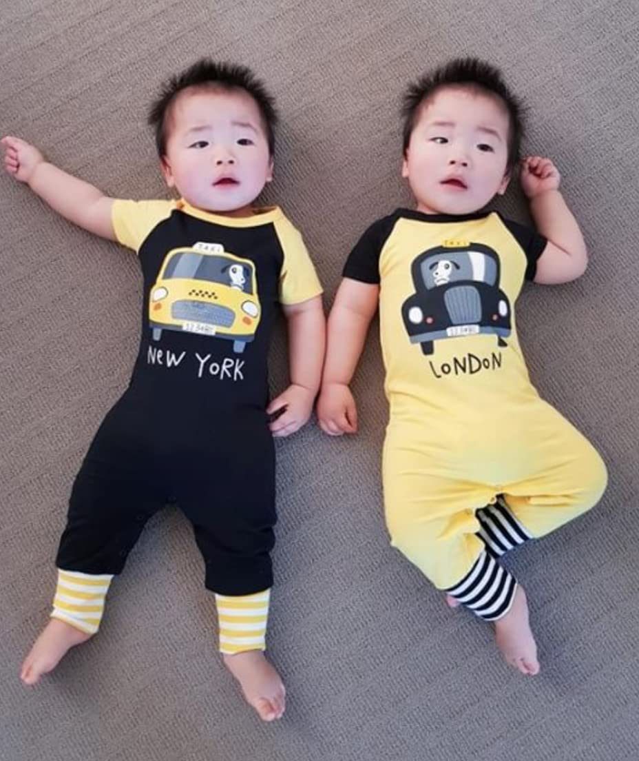 Adorable Unisex Baby Twin Clothing Set for Boys & Girls - Perfect for Matching Outfits, Photo Shoots & Special Occasions