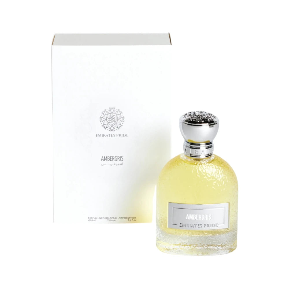 Premium Ambergris Eau De Parfum 100ml - Luxury Unisex Fragrance for Men & Women, Perfect for Date Nights, Special Occasions & Gift Giving