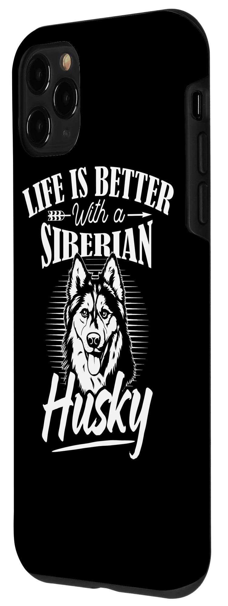 iPhone 11 Pro Case - Husky Themed Protective Cover for Dog Lovers | Cute Husky Dog Accessories Gift | Perfect for Everyday Use, Travel & Work