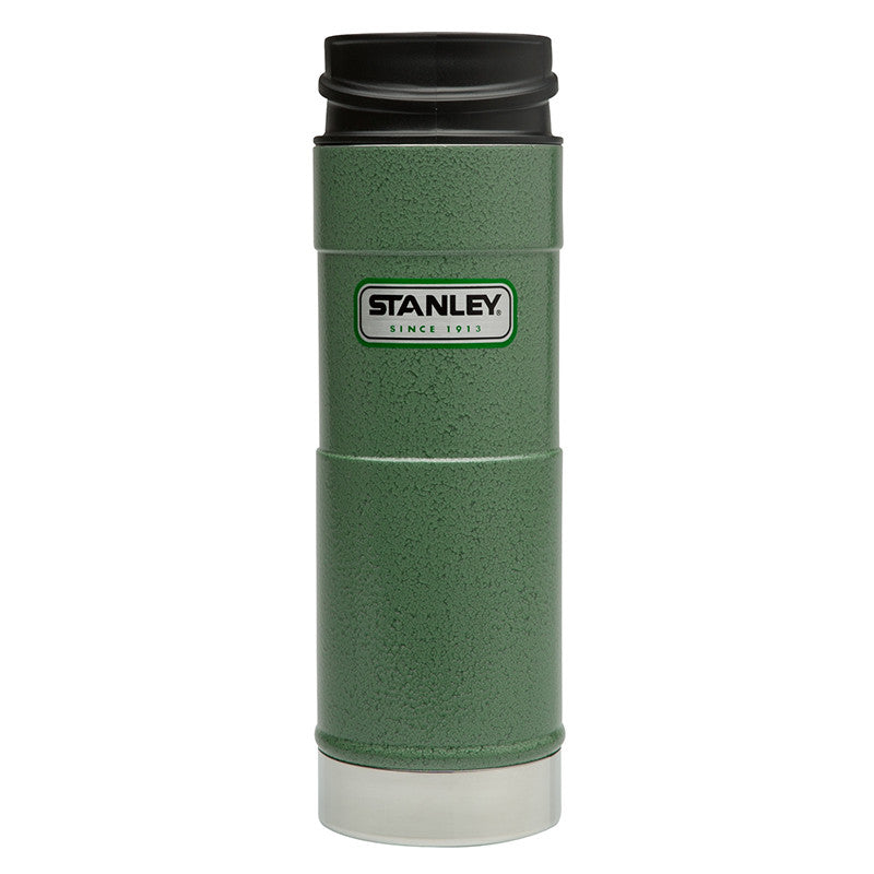Stanley Classic One Hand Vacuum Insulated Travel Mug 16oz (0.47L) - Leakproof Stainless Steel Coffee Thermos for Camping, Hiking & Office Use