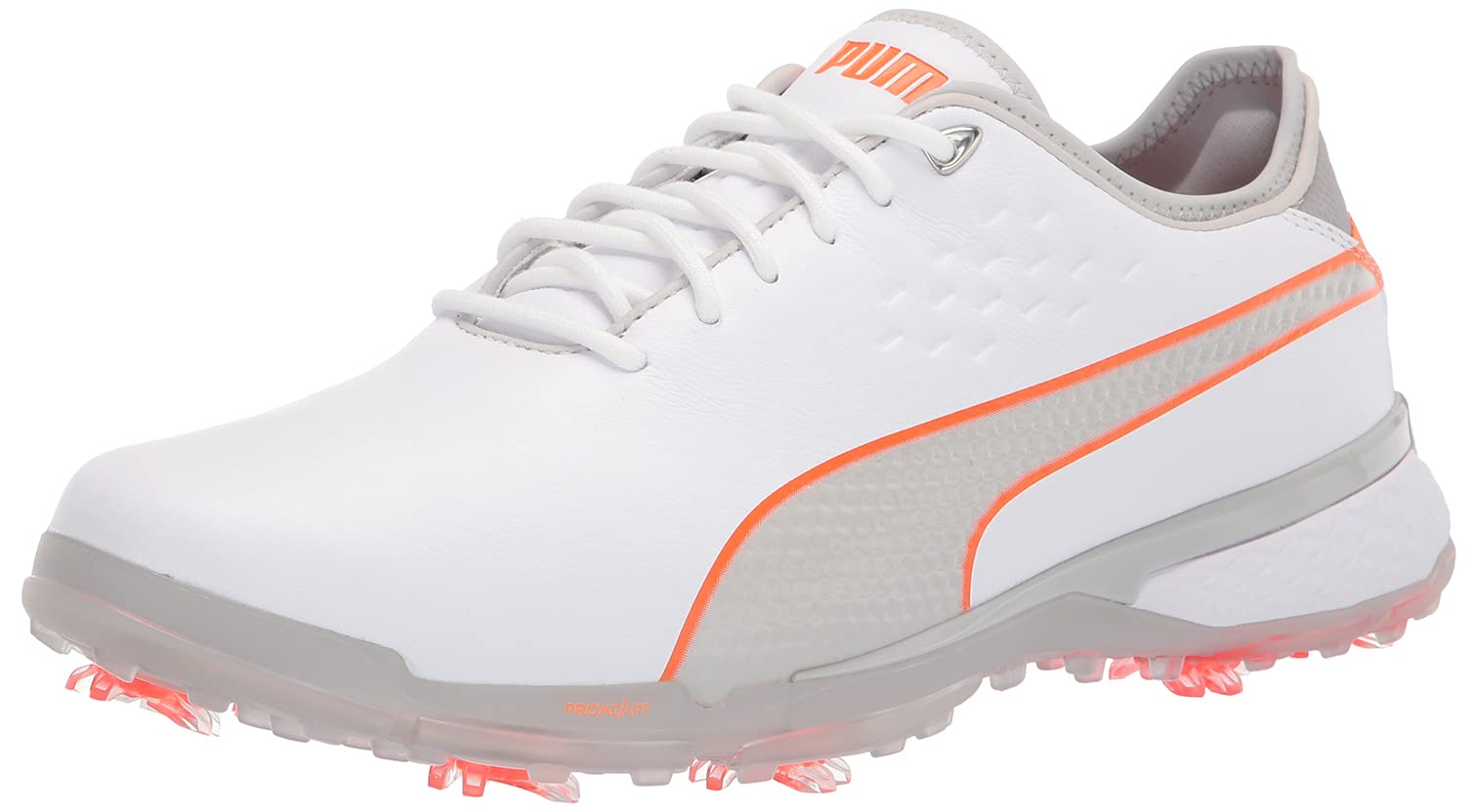 PUMA Men's Proadapt Delta Golf Shoes - Lightweight & Waterproof Spiked Golf Shoes for Men - Perfect for Golf Course & Outdoor Sports