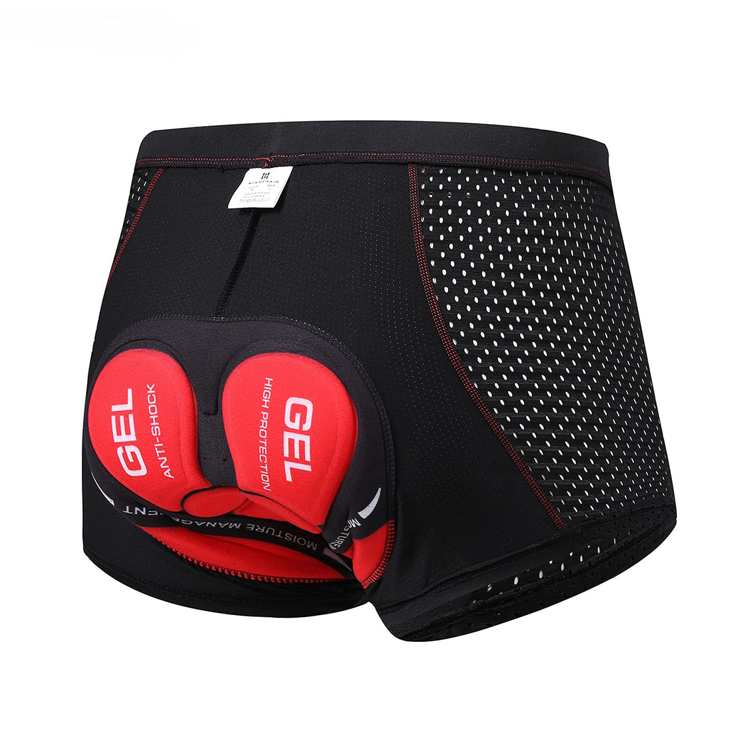 SOLO ACTFIT Men's Cycling Shorts with 3D Gel Padding - Breathable & Lightweight MTB Bike Shorts for Mountain Biking & Road Cycling - Comfortable Bicycle Underwear for Training & Endurance Rides