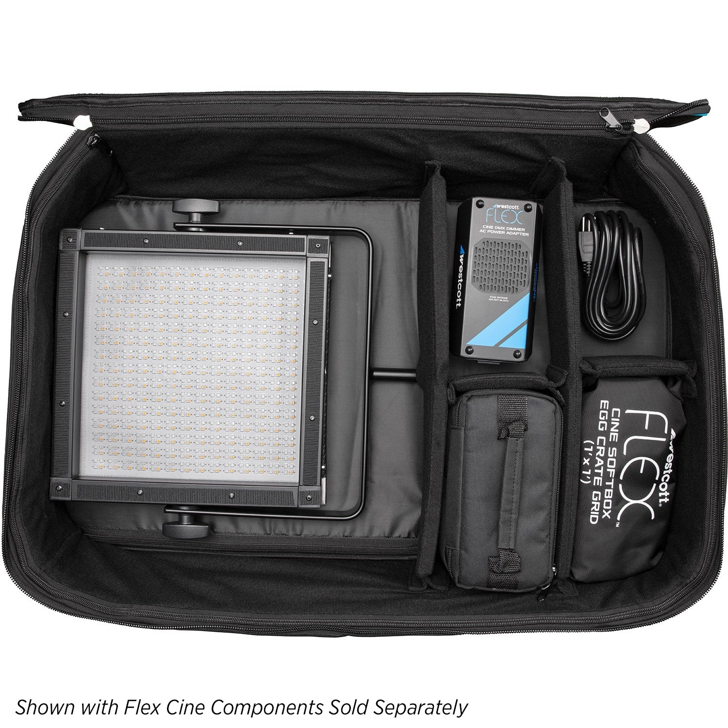 Flex Cine Gear Bag (1' x 1') - Durable Camera Equipment Storage for Filmmakers - Perfect for On-Set, Travel & Outdoor Shooting
